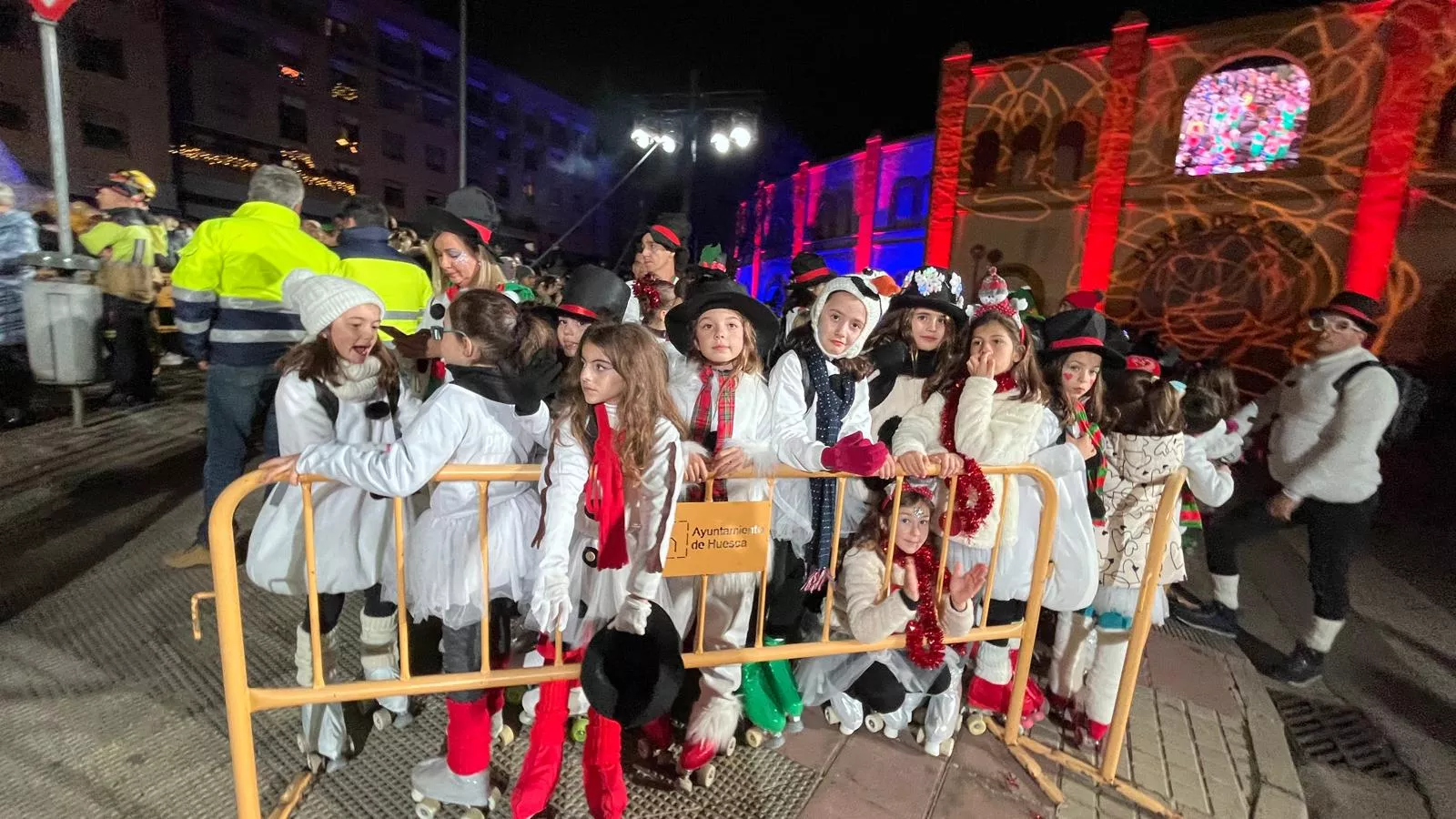 Cabalgata de Reyes Magos de Huesca. Foto Mercedes Manterola