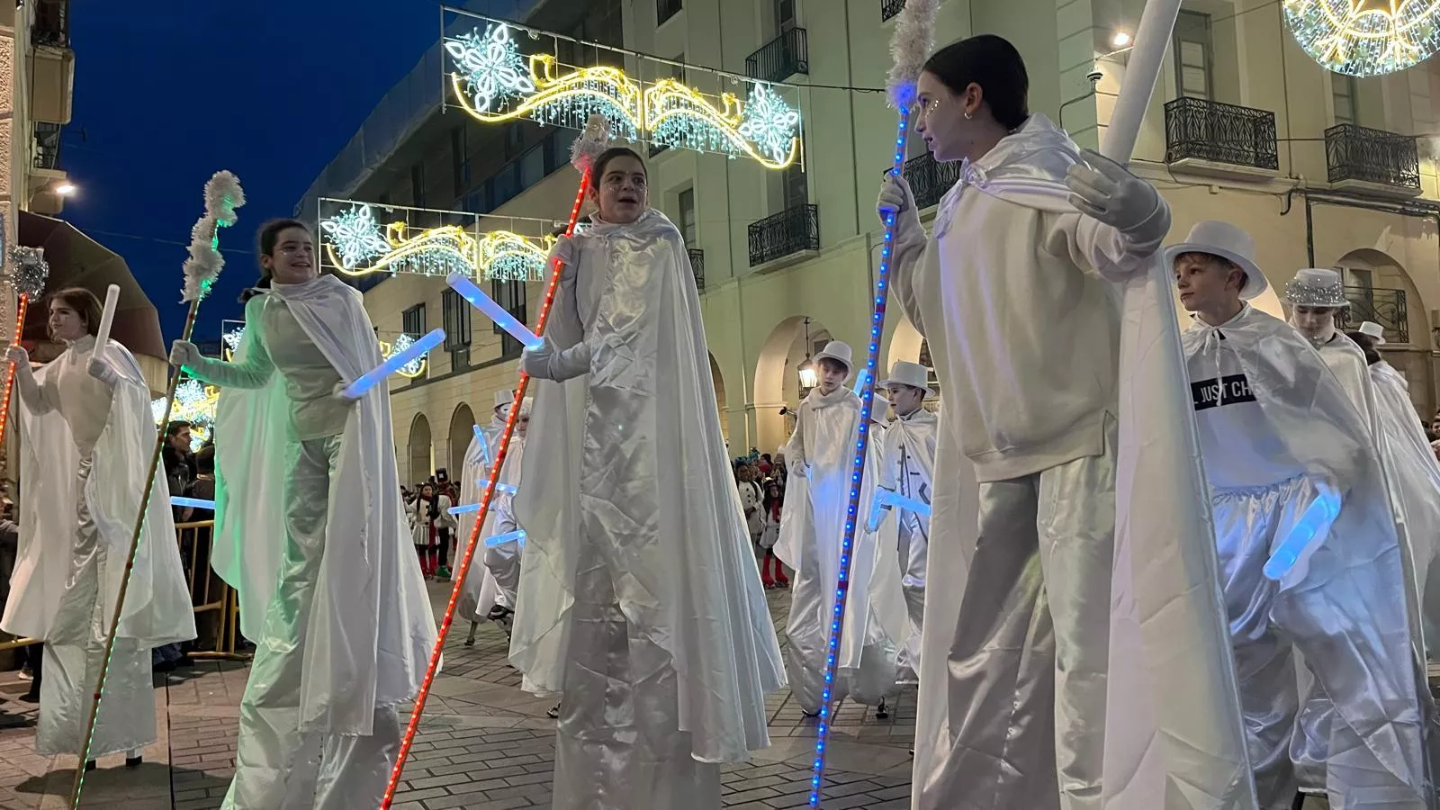 Cabalgata de Reyes Magos de Huesca. Foto Mercedes Manterola