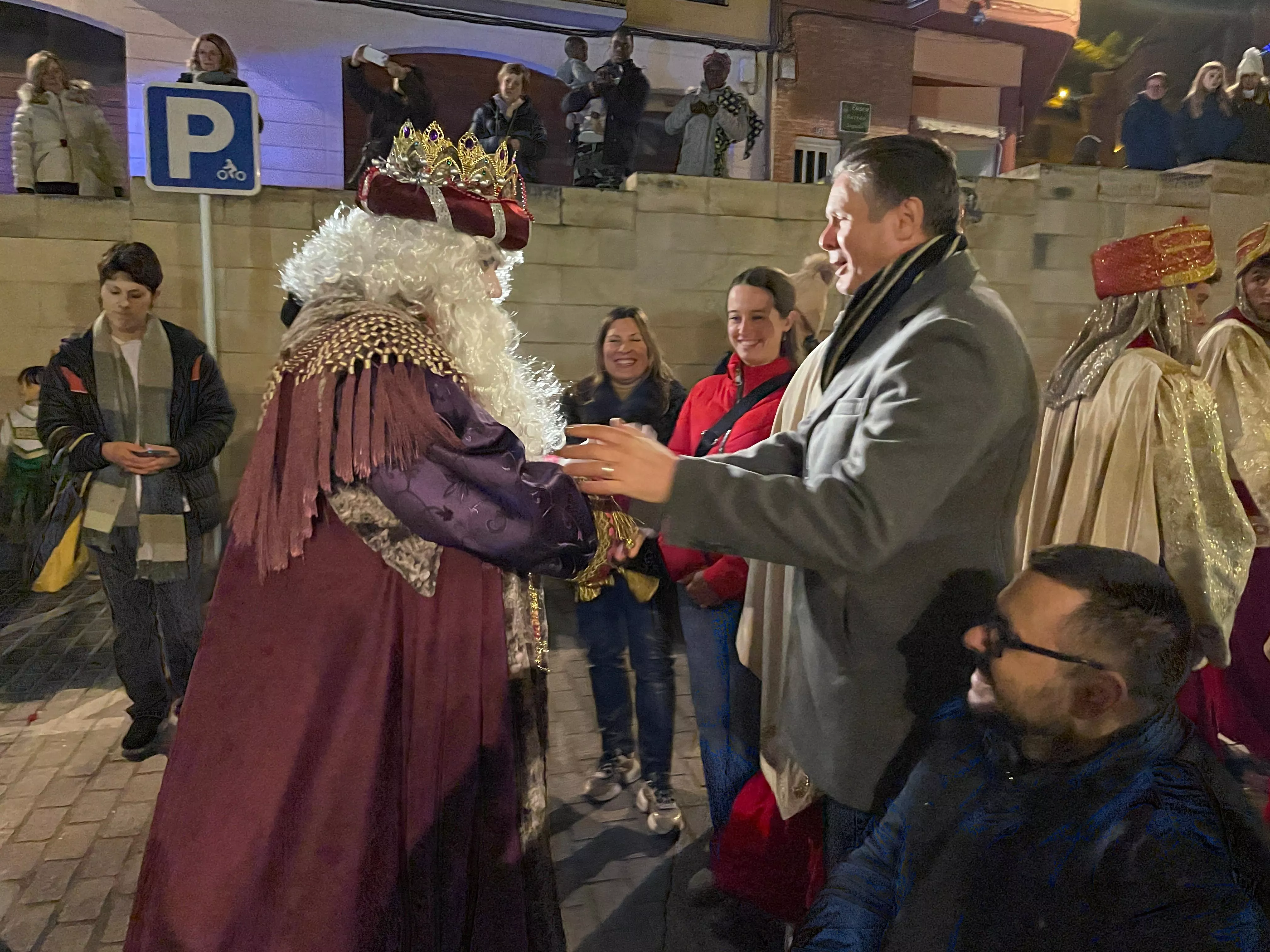 Cabalgata de Reyes en Fraga. Foto Ayuntamiento de Fraga