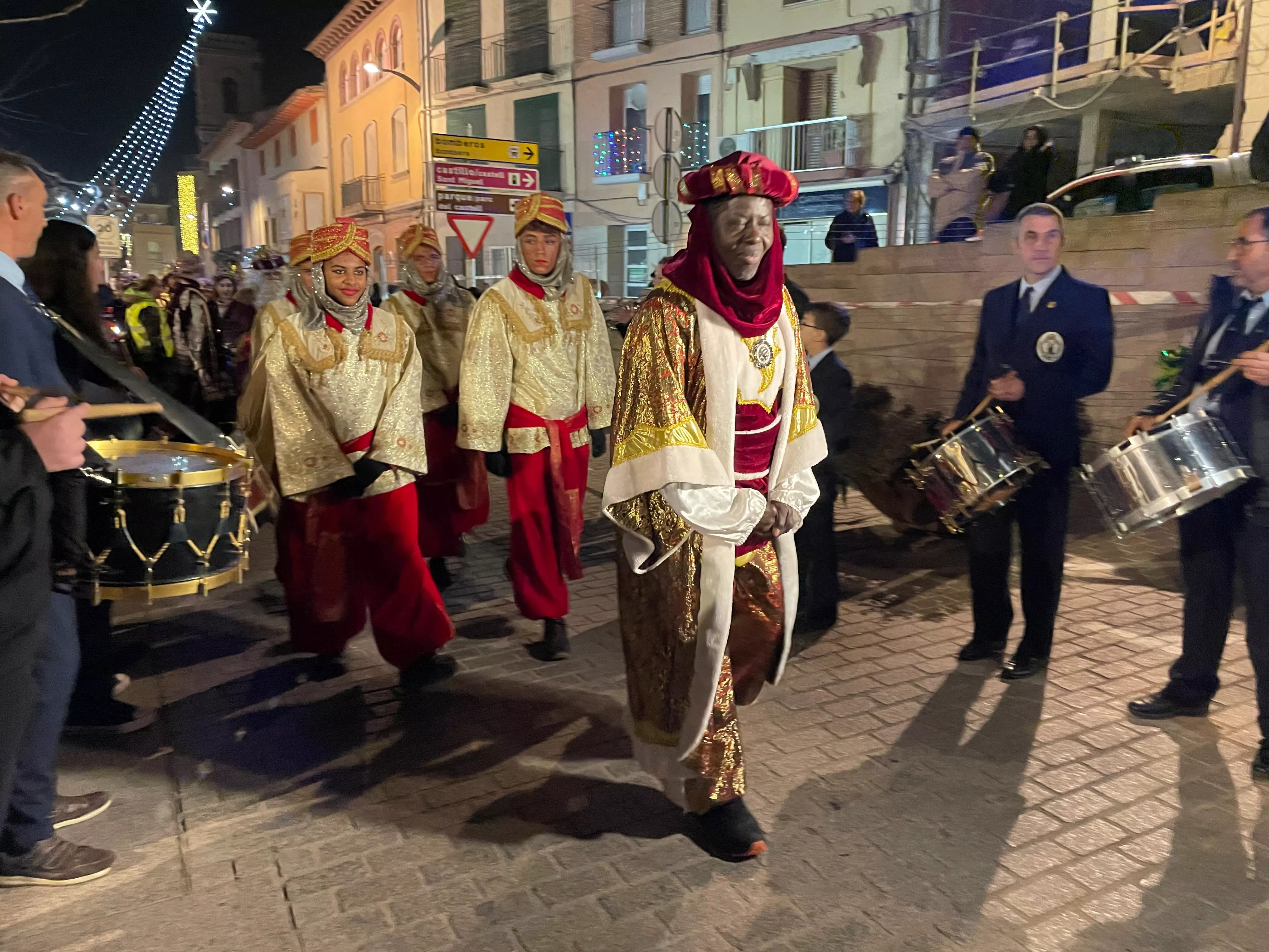 Cabalgata de Reyes en Fraga. Foto Ayuntamiento de Fraga