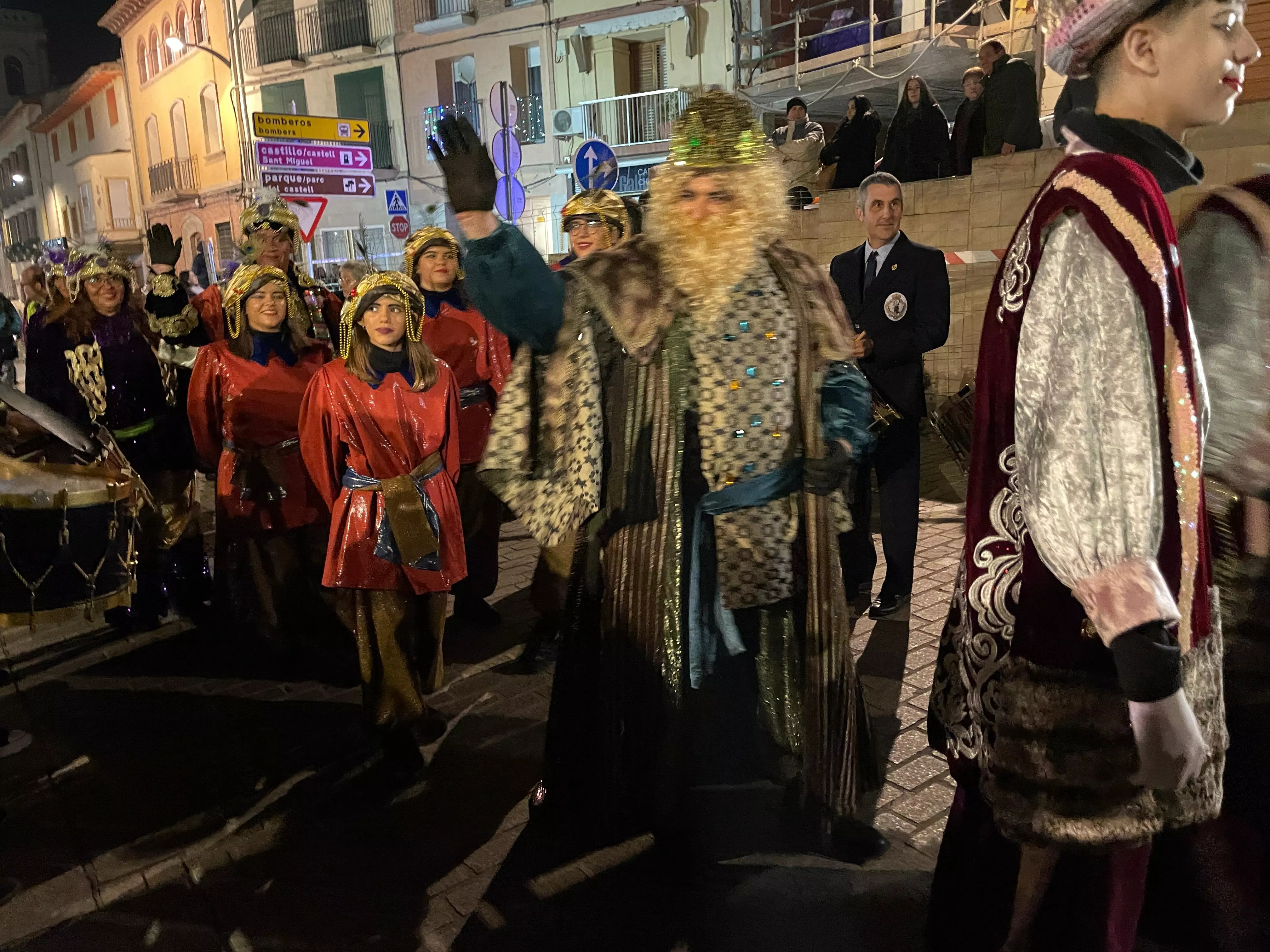 Cabalgata de Reyes en Fraga. Foto Ayuntamiento de Fraga