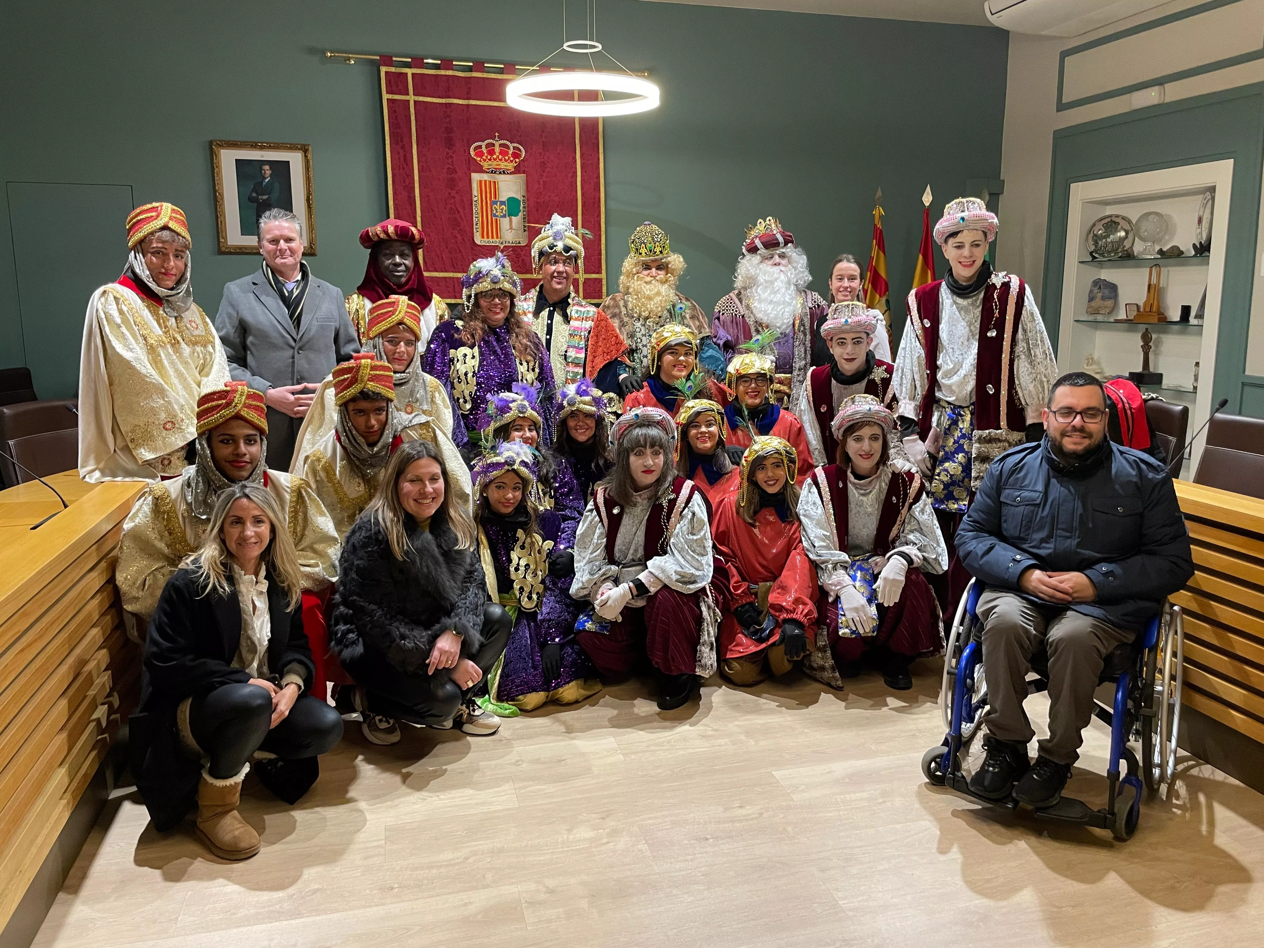 Cabalgata de Reyes en Fraga. Foto Ayuntamiento de Fraga