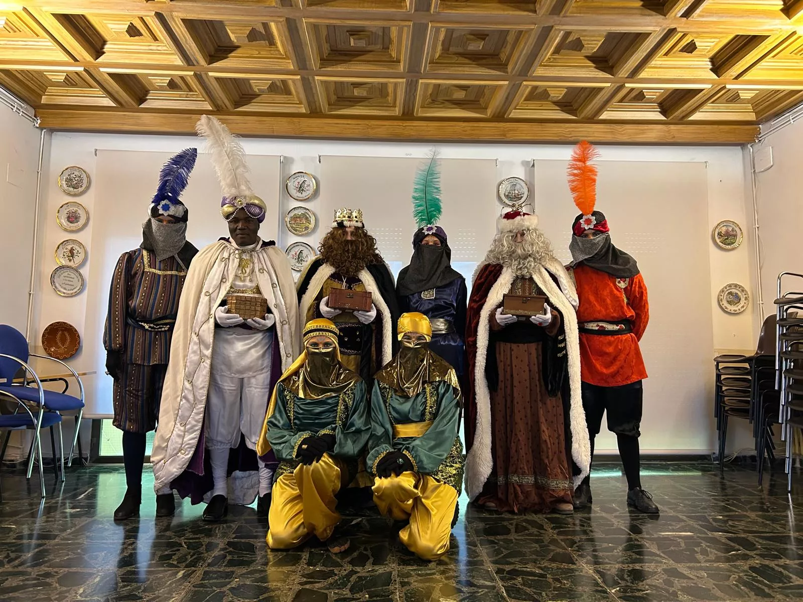 Cabalgata de Reyes de Ayerbe 2025.