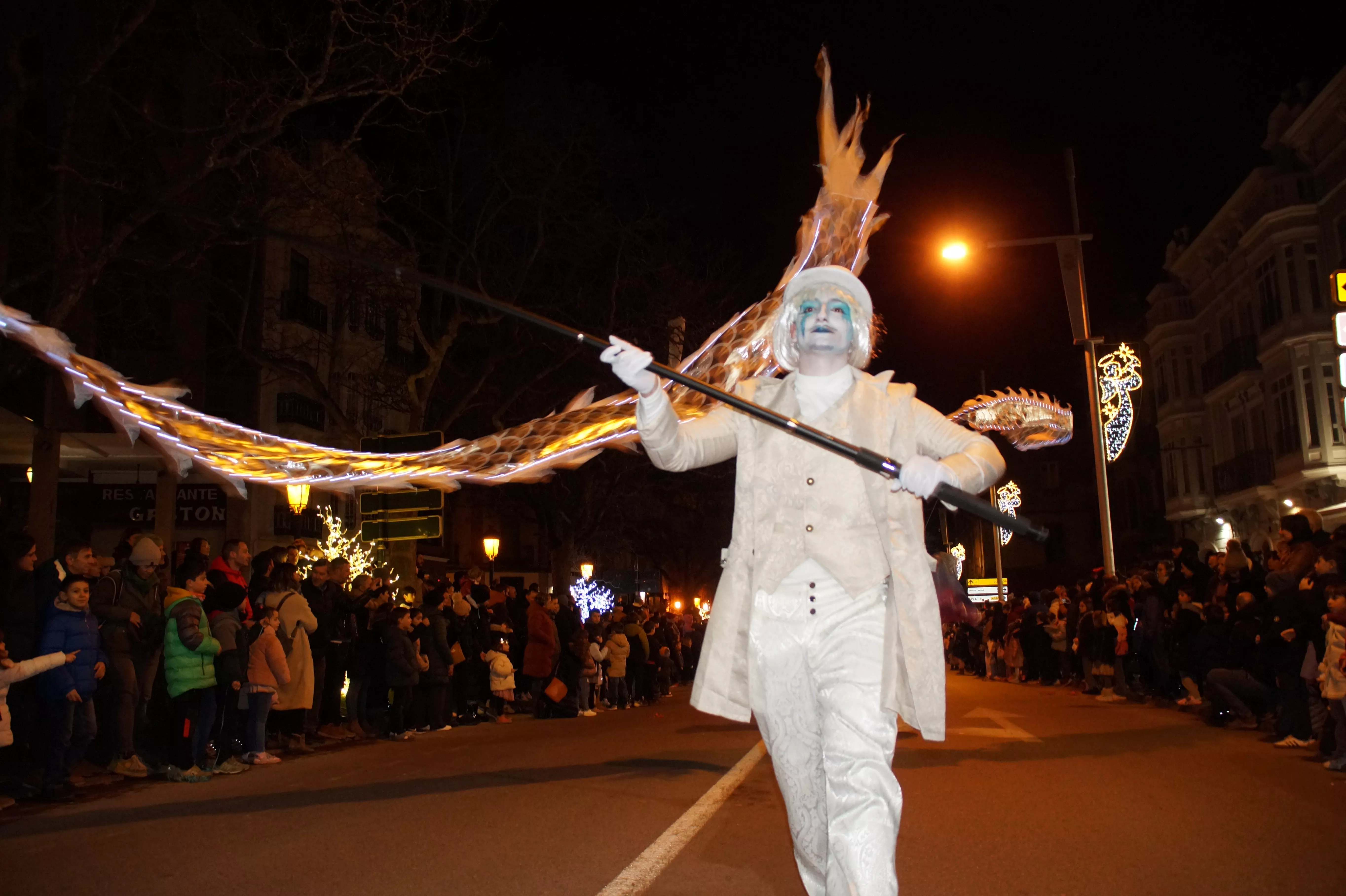 Cabalgata de Reyes en Jaca. Foto Rebeca Ruiz