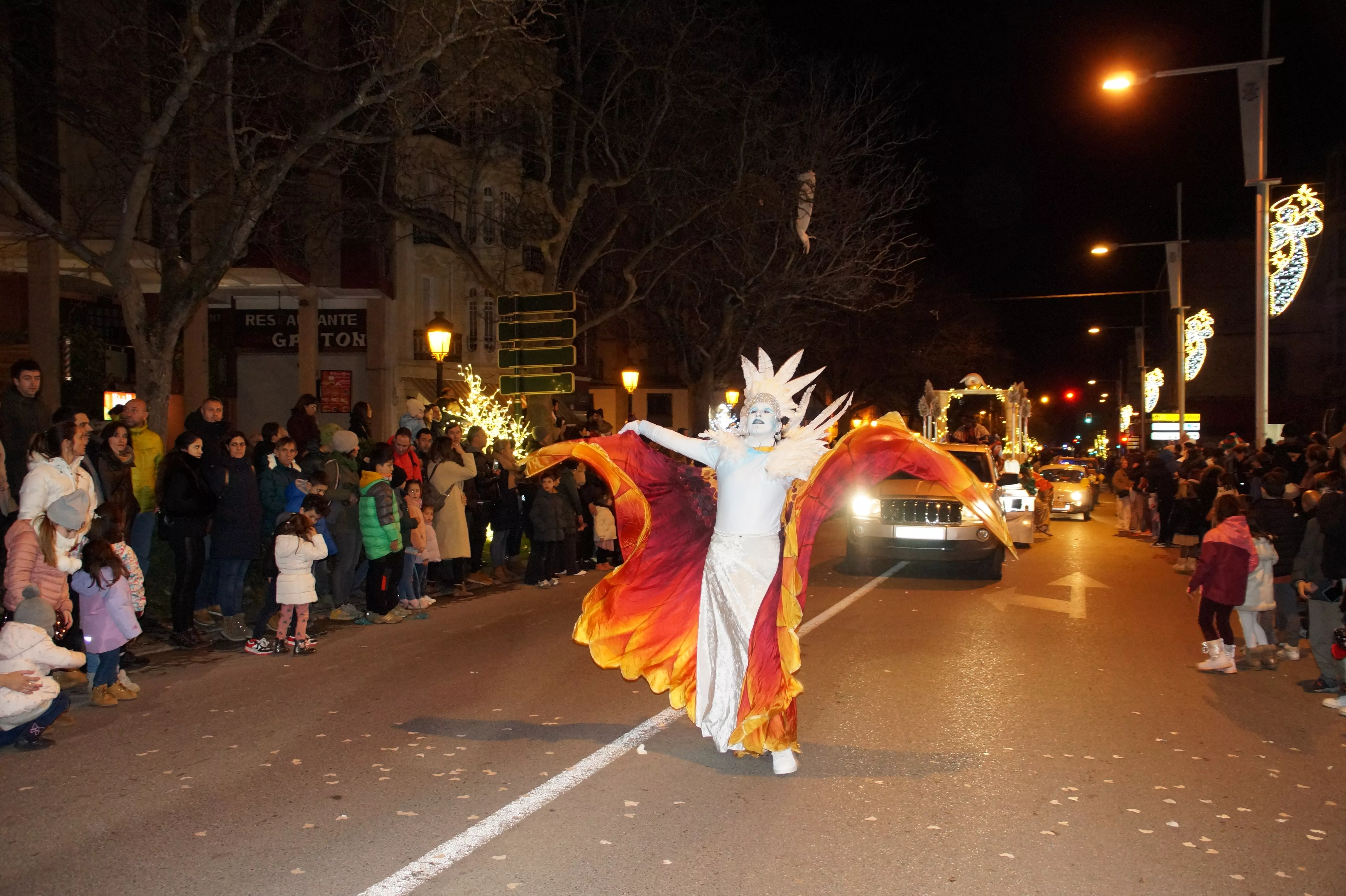 Cabalgata de Reyes en Jaca. Foto Rebeca Ruiz