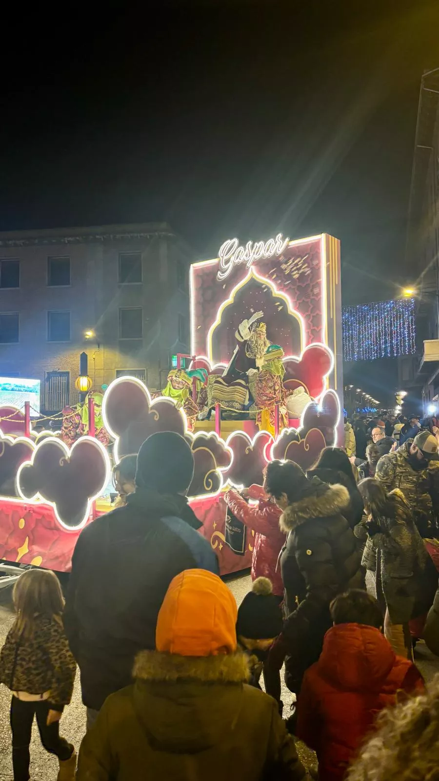 Cabalgata de Reyes de Barbastro. Foto Ayuntamiento de Barbastro