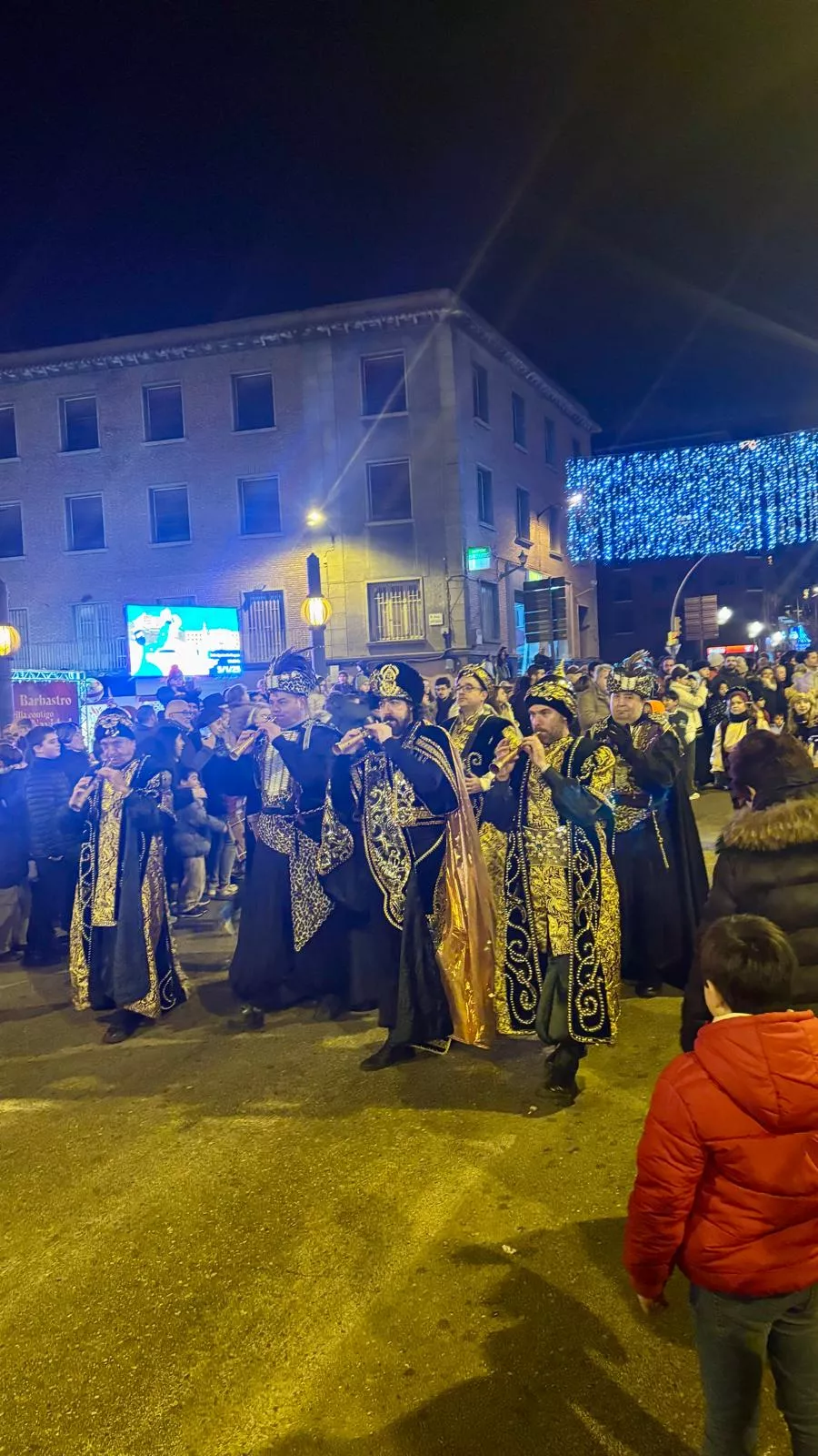 Cabalgata de Reyes de Barbastro. Foto Ayuntamiento de Barbastro