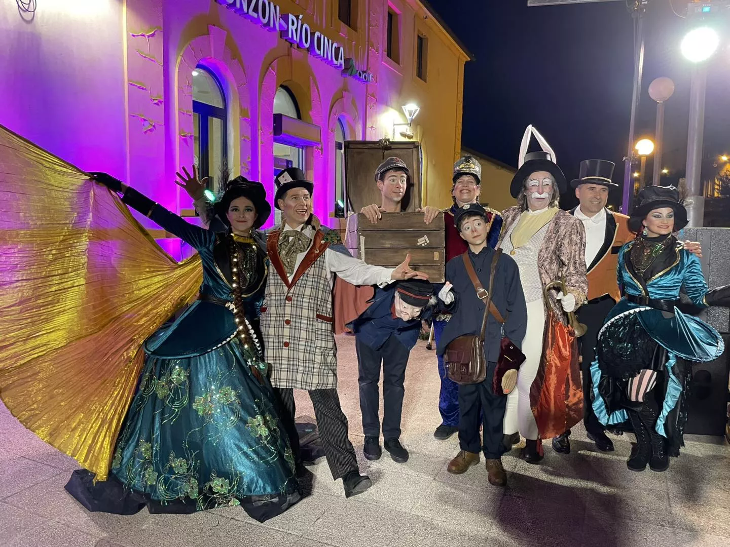  Visita de los Reyes Magos a Monzón.