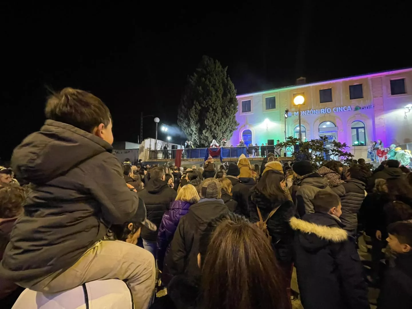  Visita de los Reyes Magos a Monzón.