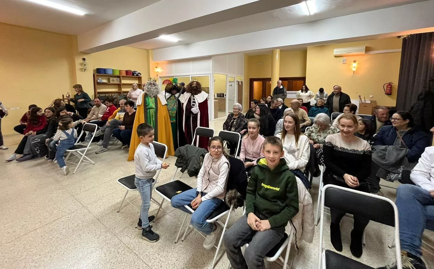  Visita de los Reyes Magos a Monzón.