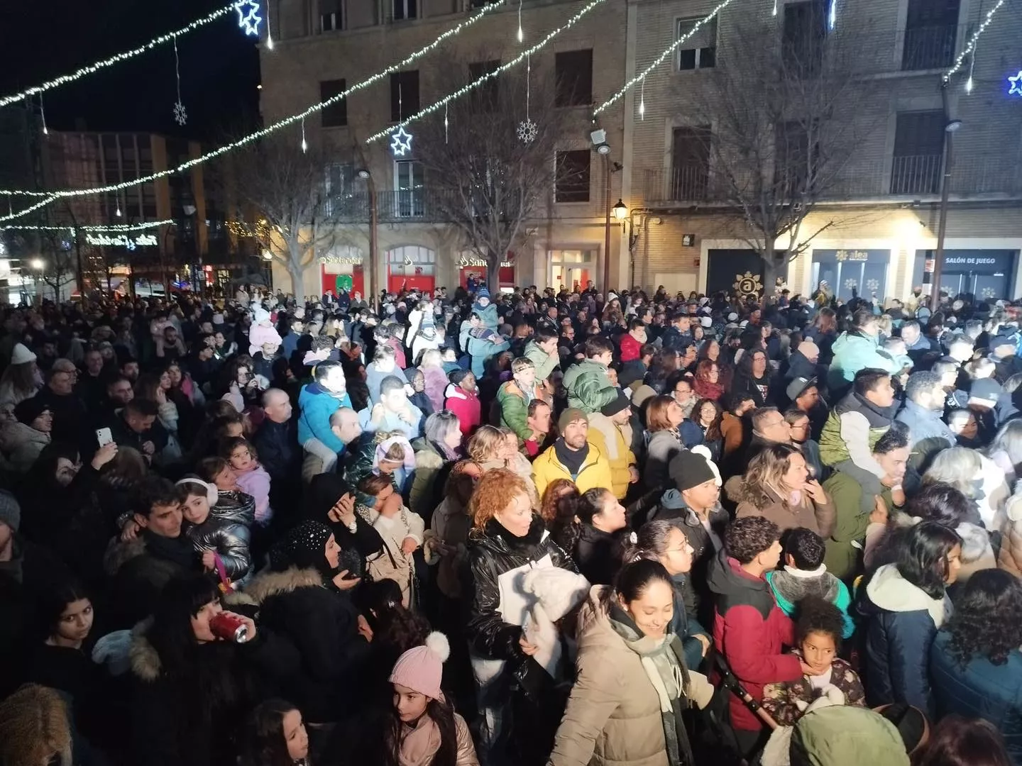  Visita de los Reyes Magos a Monzón.