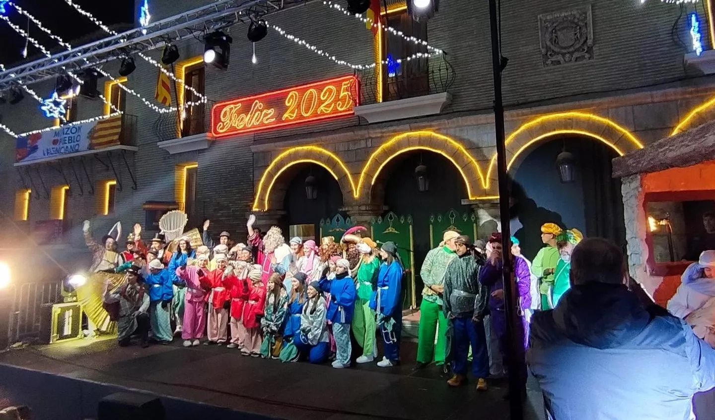  Visita de los Reyes Magos a Monzón.