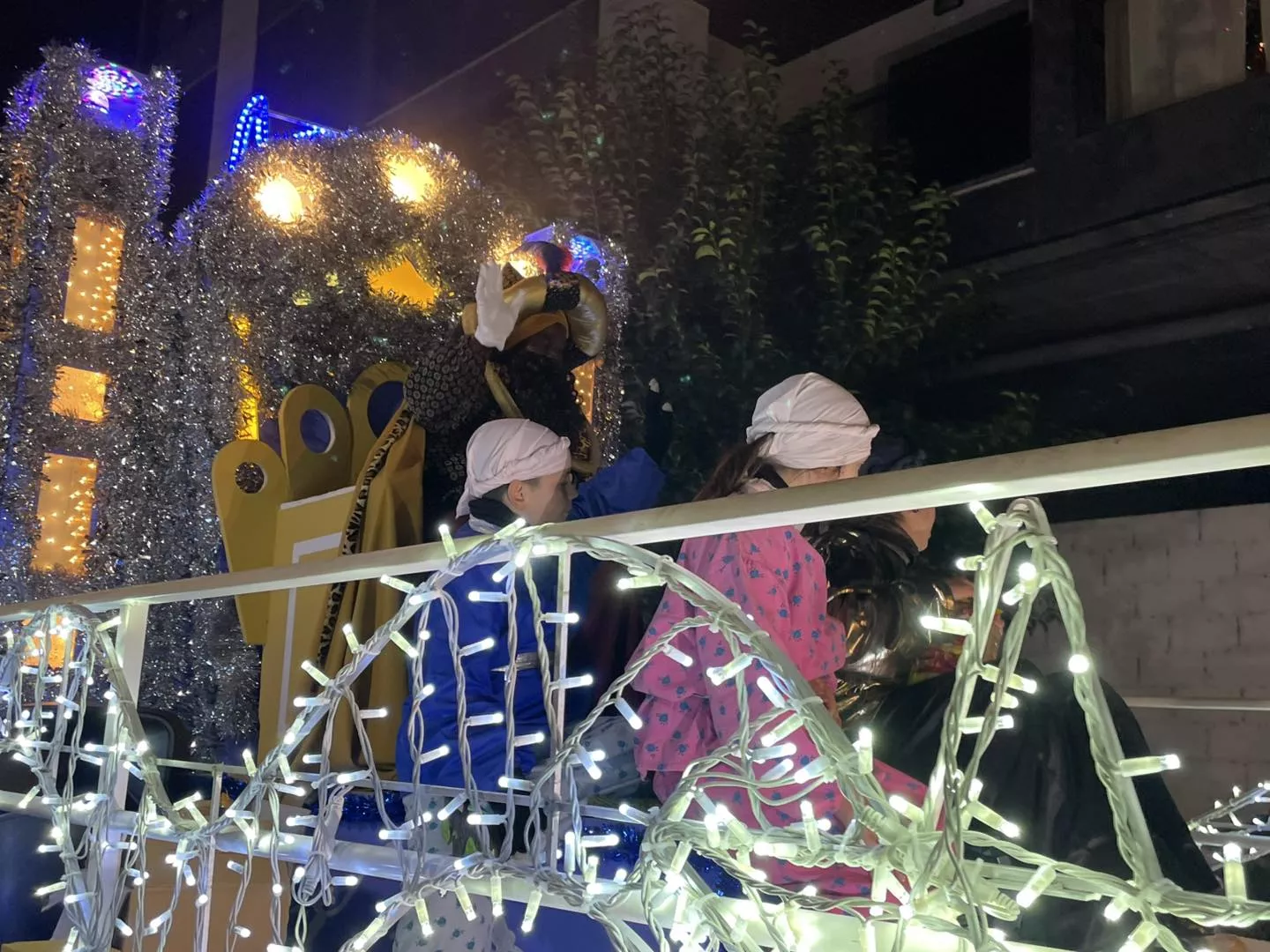  Visita de los Reyes Magos a Monzón.