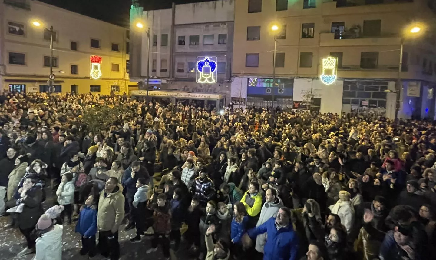  Visita de los Reyes Magos a Monzón.