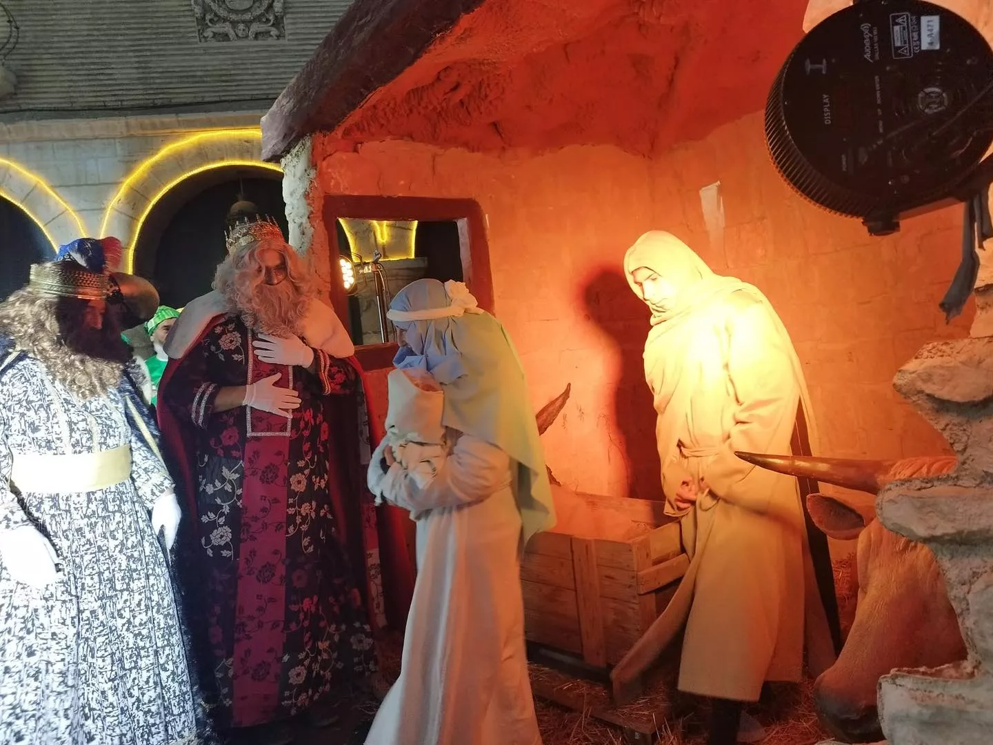  Visita de los Reyes Magos a Monzón.