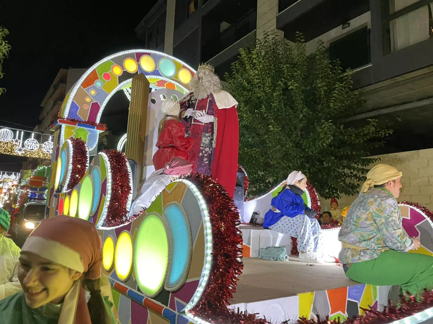  Visita de los Reyes Magos a Monzón.