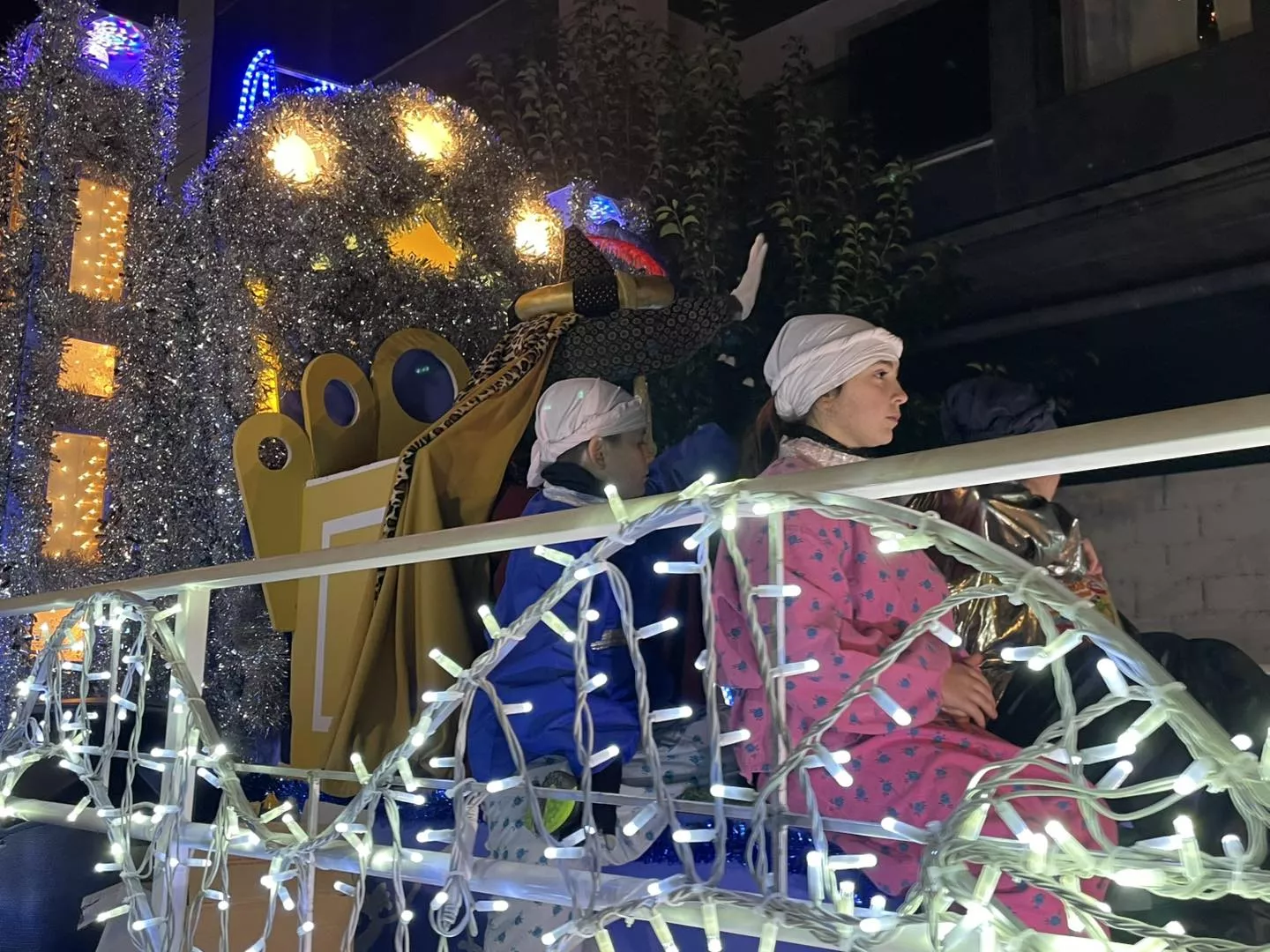 Visita de los Reyes Magos a Monzón.