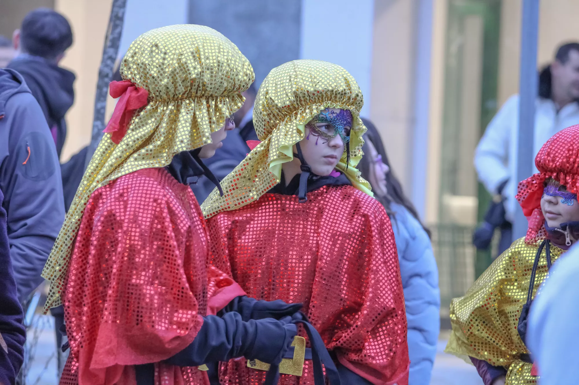 Cabalgata de Reyes en Sabiñánigo. Foto Jesús Frausto