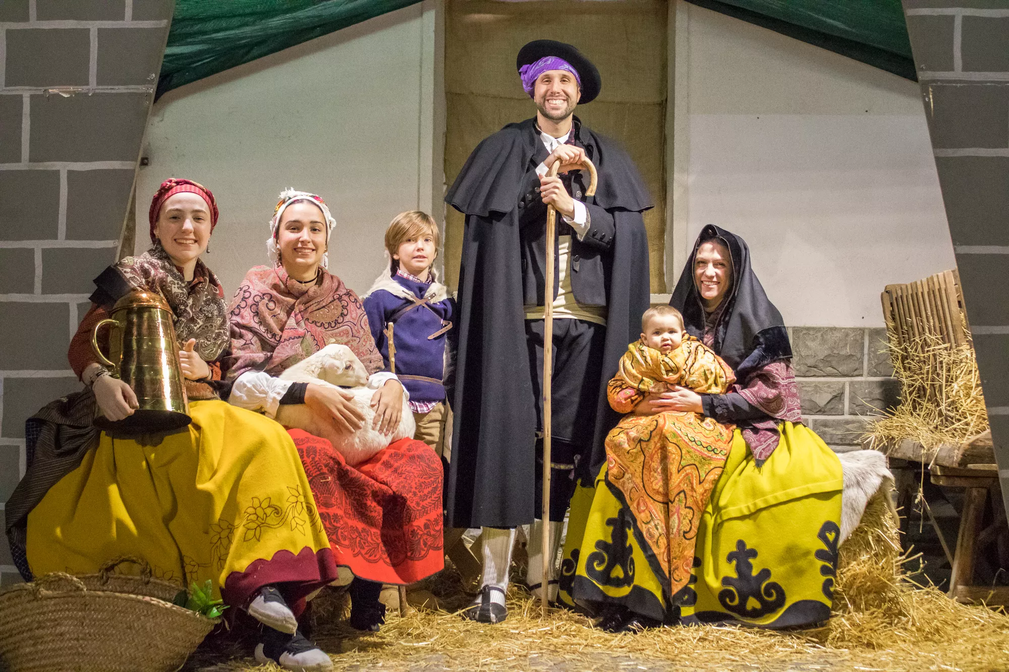 Cabalgata de Reyes en Sabiñánigo. Foto Jesús Frausto