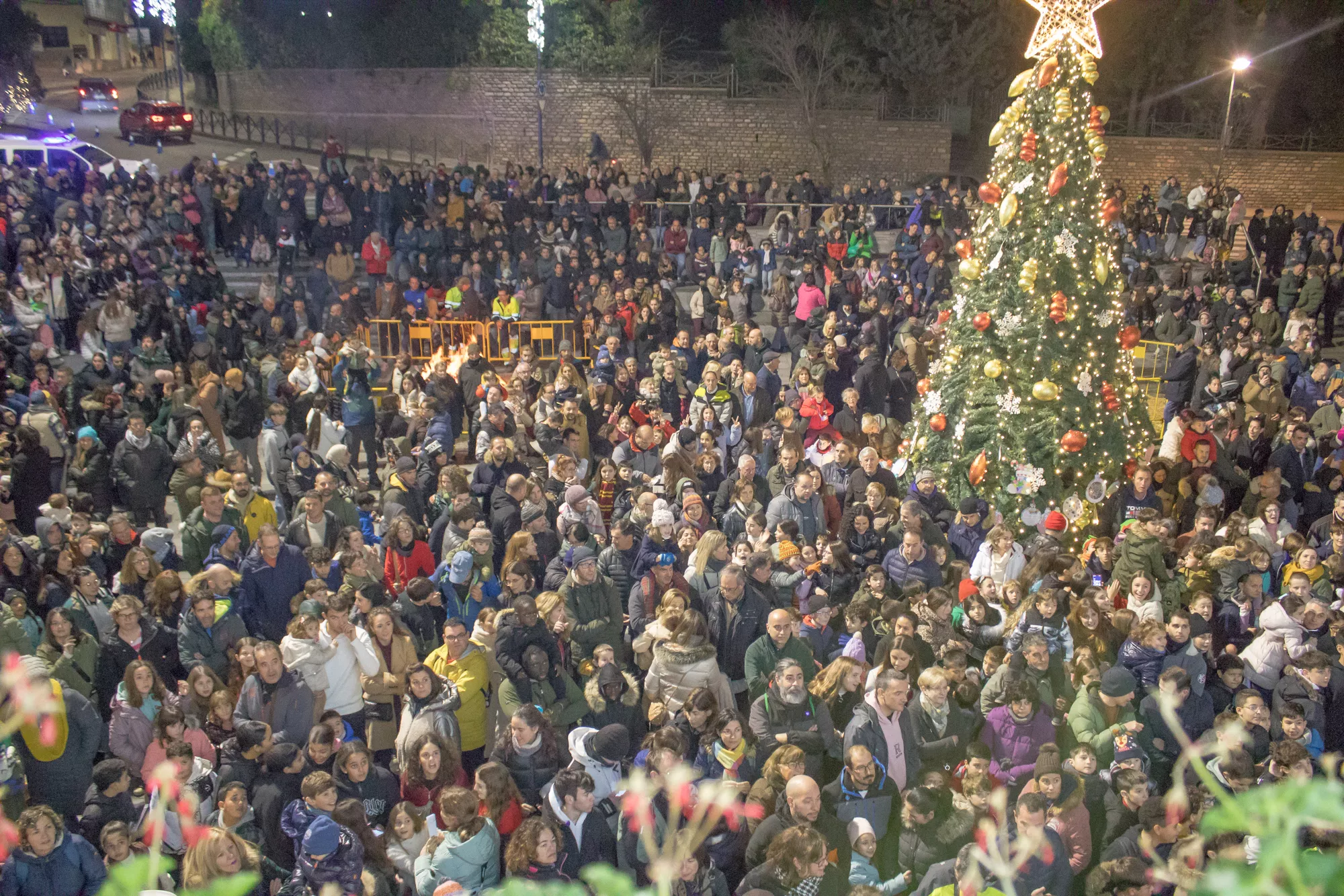 Cabalgata de Reyes en Sabiñánigo. Foto Jesús Frausto