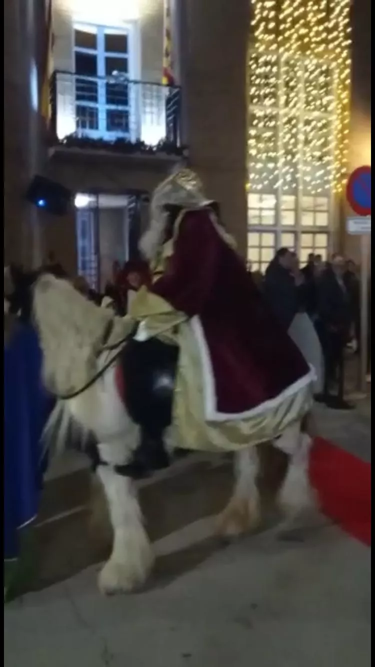 Cabalgata de los Reyes Magos en Bolea