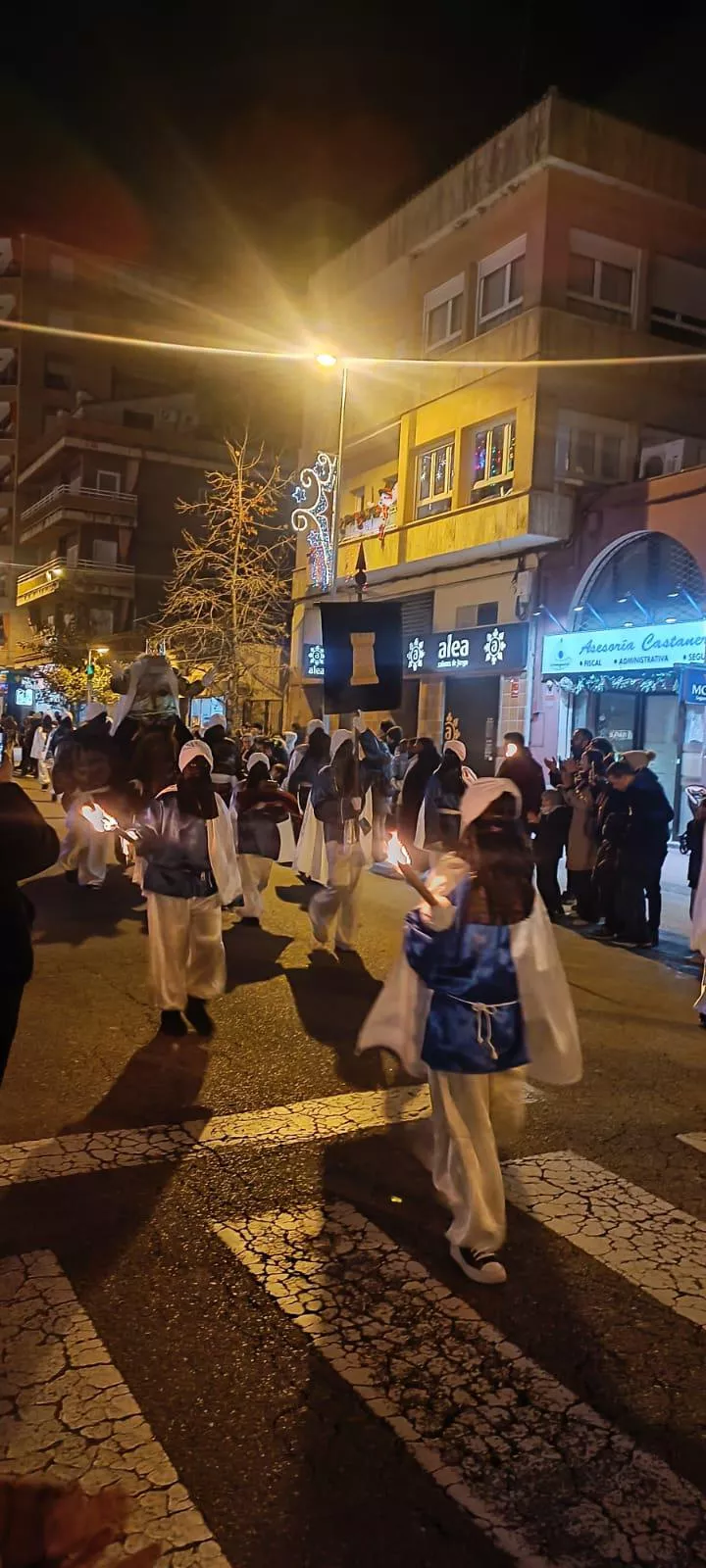 Imágenes de la Cabalgata de Reyes Magos de Tamarite