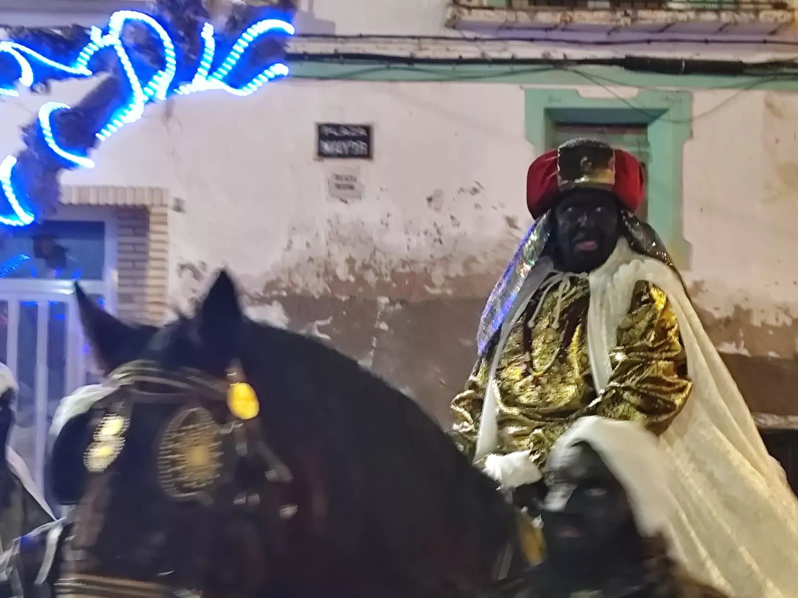 Imágenes de la Cabalgata de Reyes Magos de Tamarite