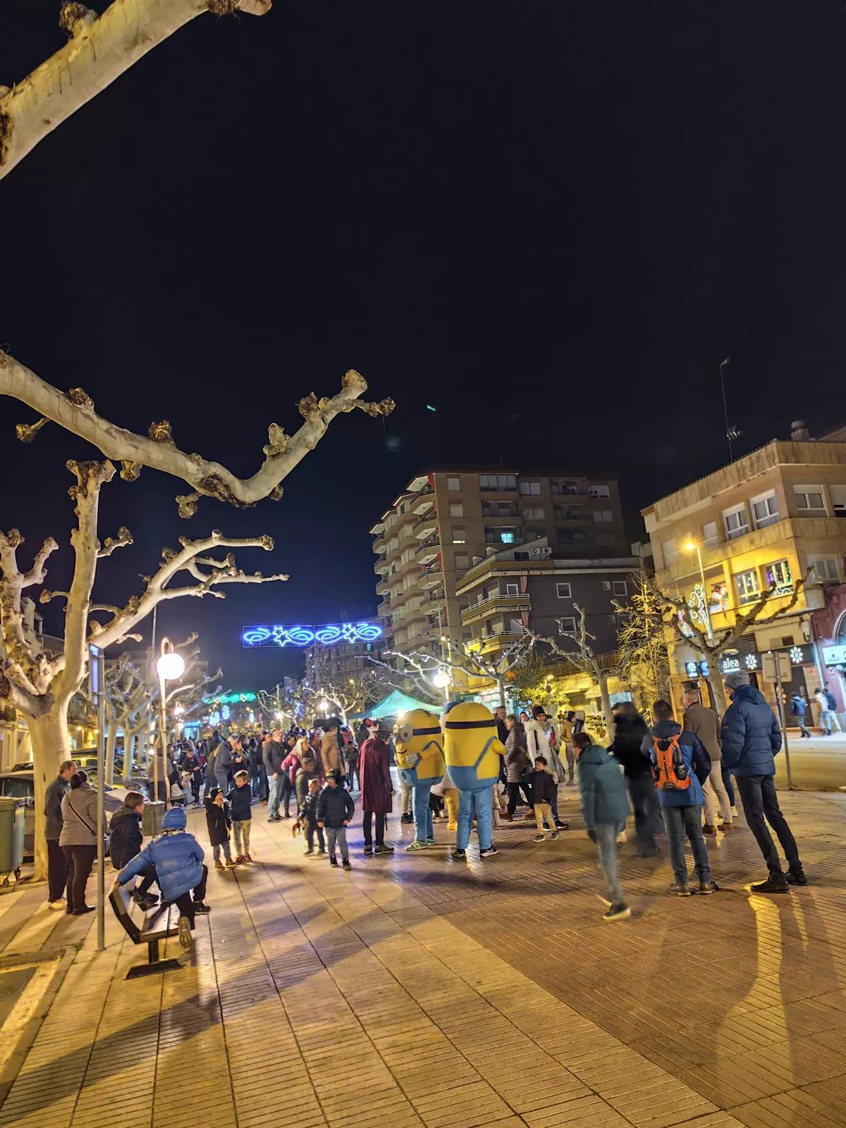 Imágenes de la Cabalgata de Reyes Magos de Tamarite