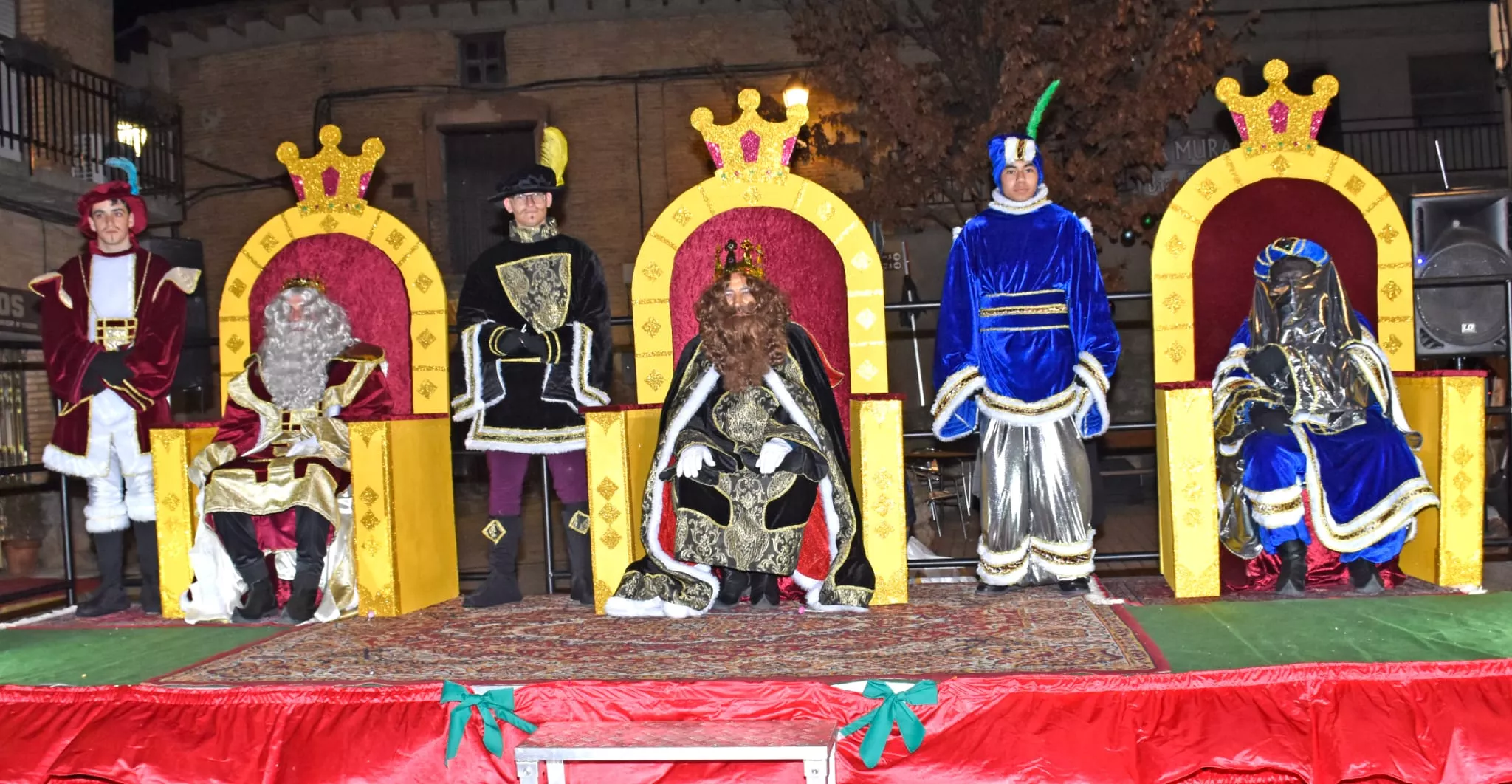 Cabalgata de los Reyes Magos en Bolea