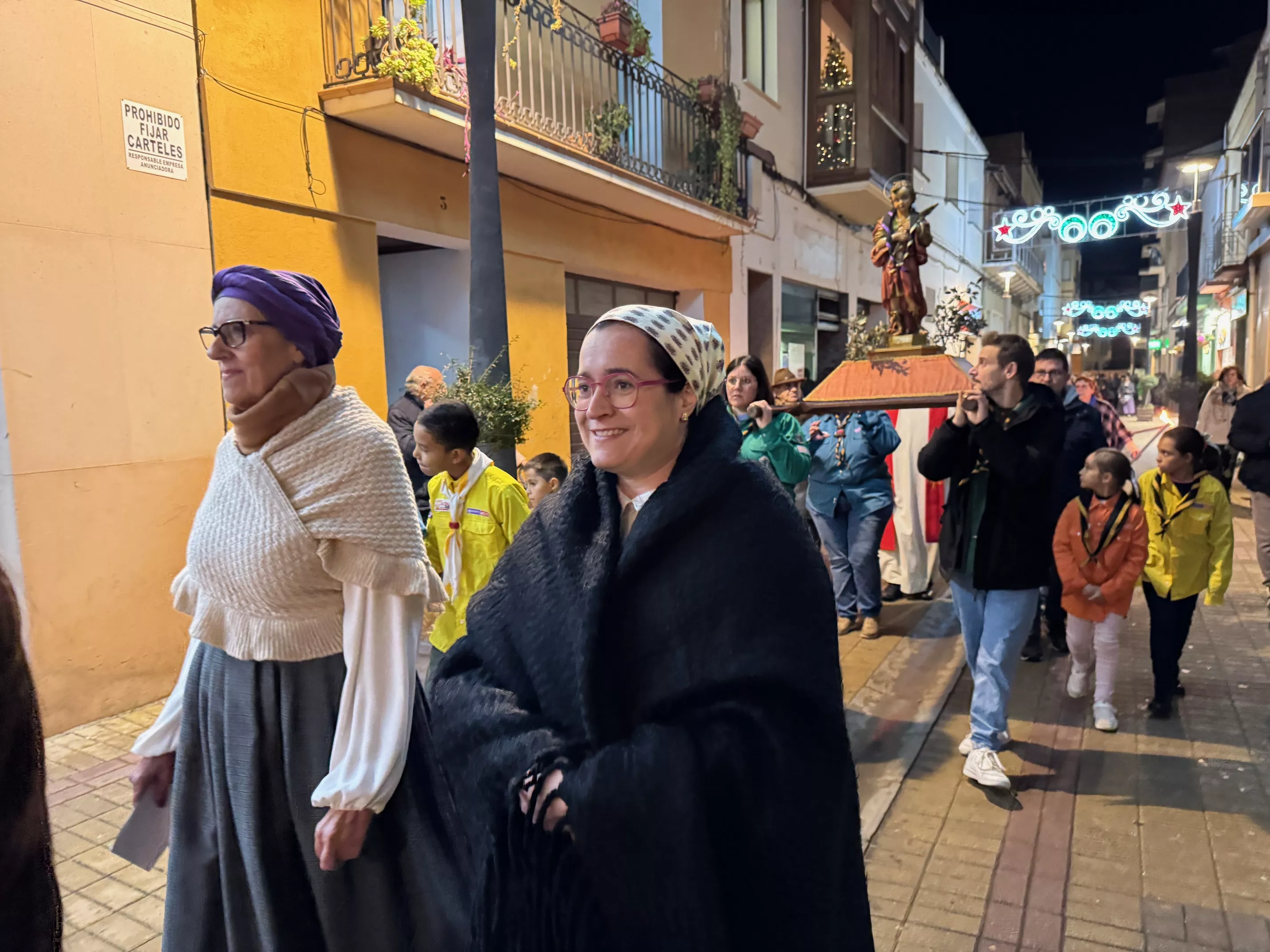 Fiesta de invierno de Binéfar en honor a San Quílez.