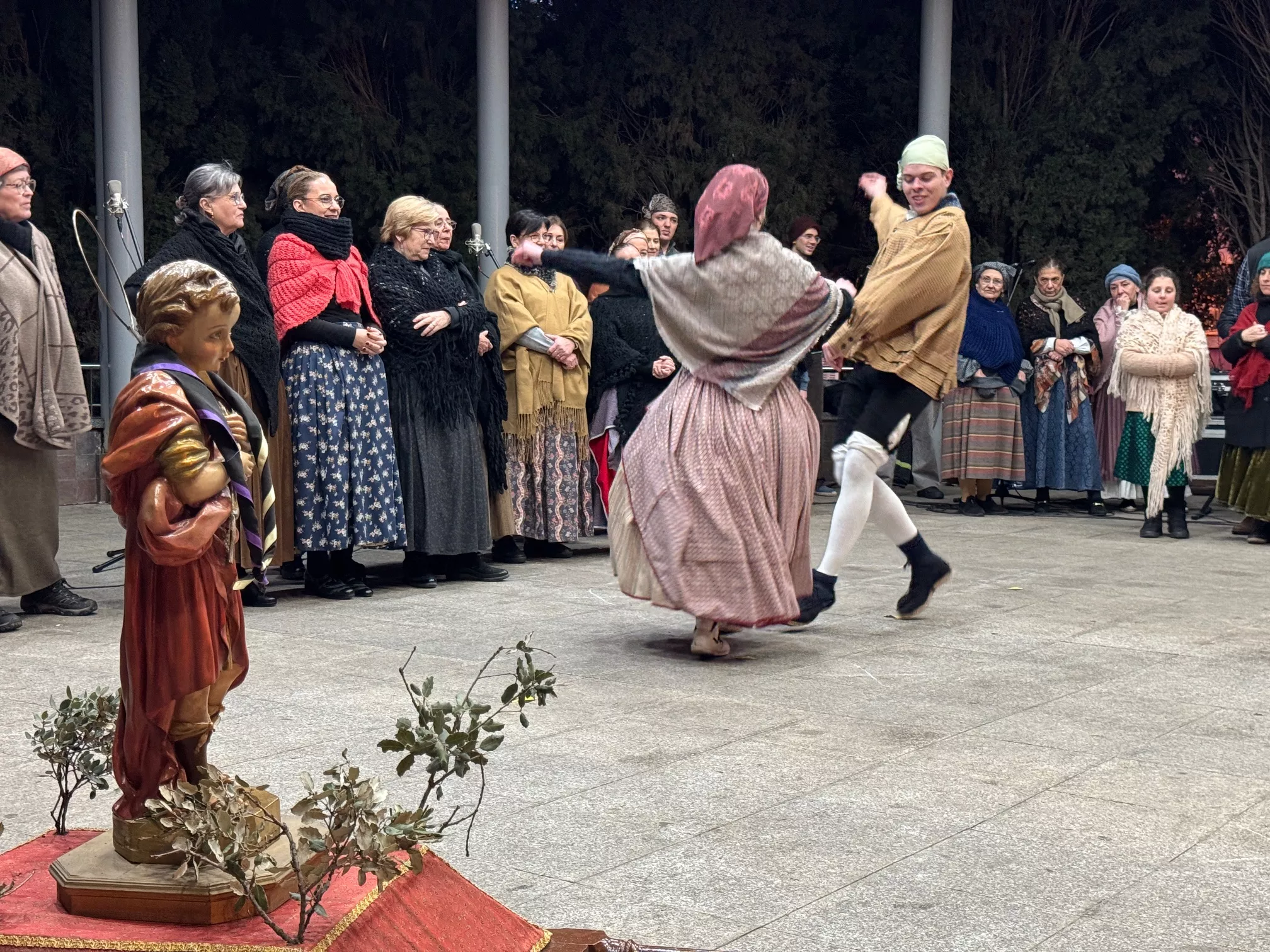 Fiesta de invierno de Binéfar en honor a San Quílez.