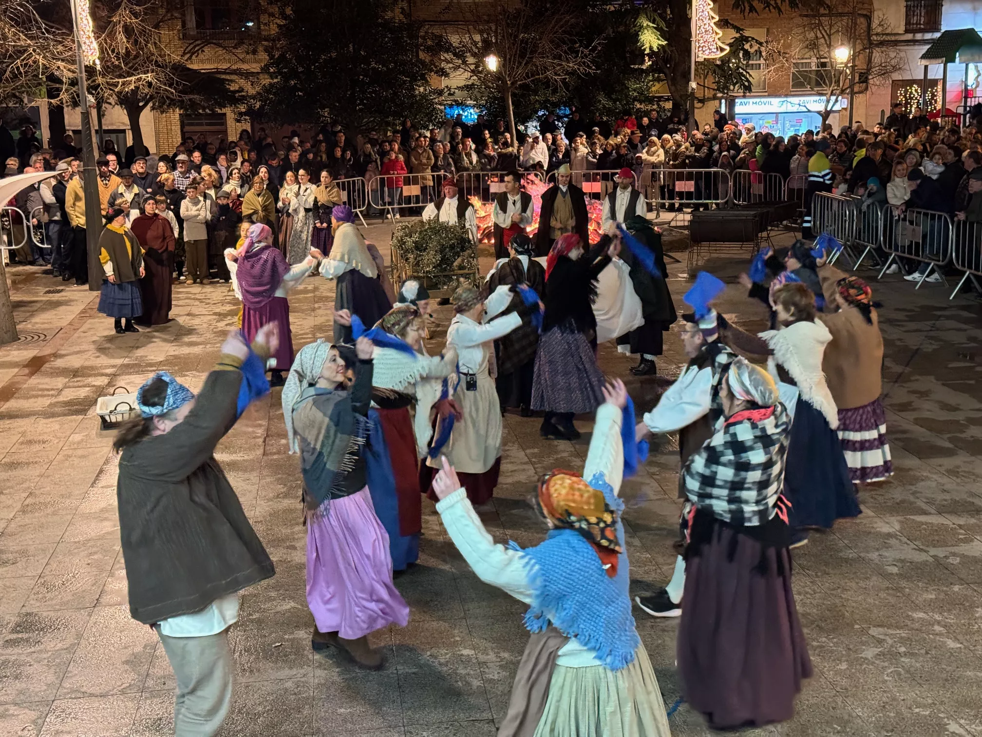Fiesta de invierno de Binéfar en honor a San Quílez.