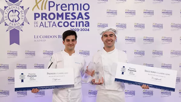 Campeón y subcapeón de la duodécima edición de los premios de Le Cordon Bleu