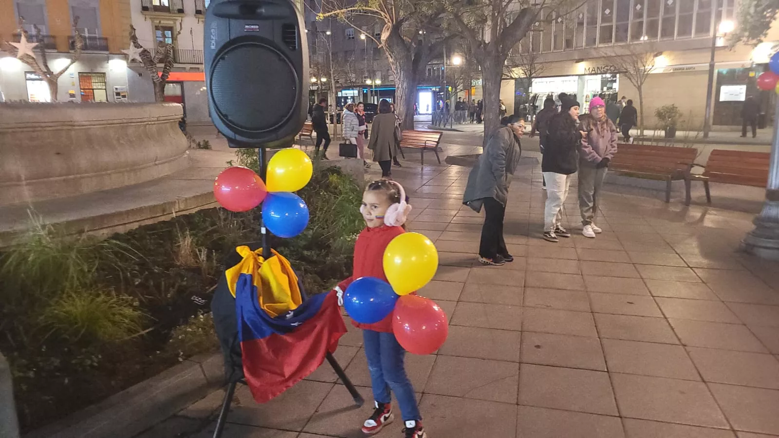 Concentración por Venezuela en Huesca