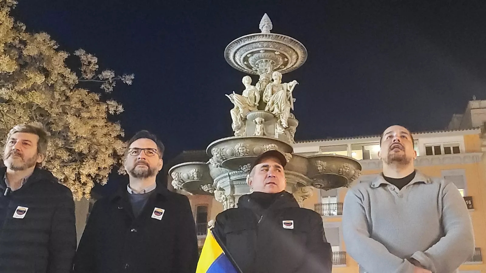 Concentración por Venezuela en Huesca