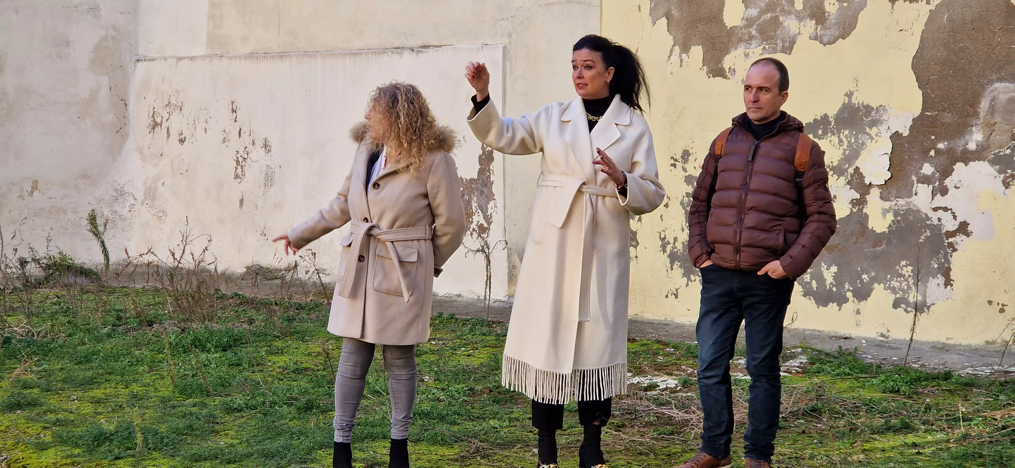 Susana Oliván, Lorena Orduna y Lorenzo Ciprés. Foto Myriam Martínez