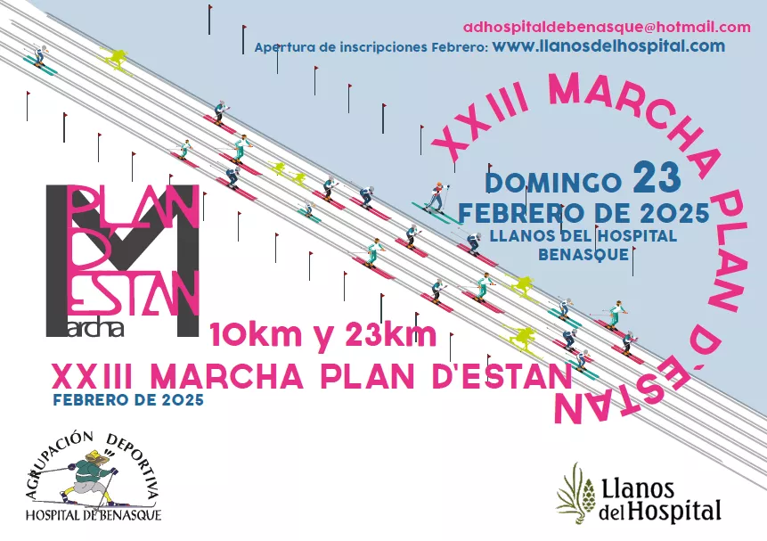 Cartel de la Marcha Plan D'Estan de 2025.