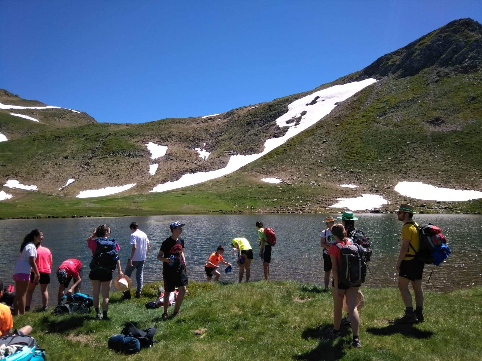 Actividad al aire libre del Club de Amigos.