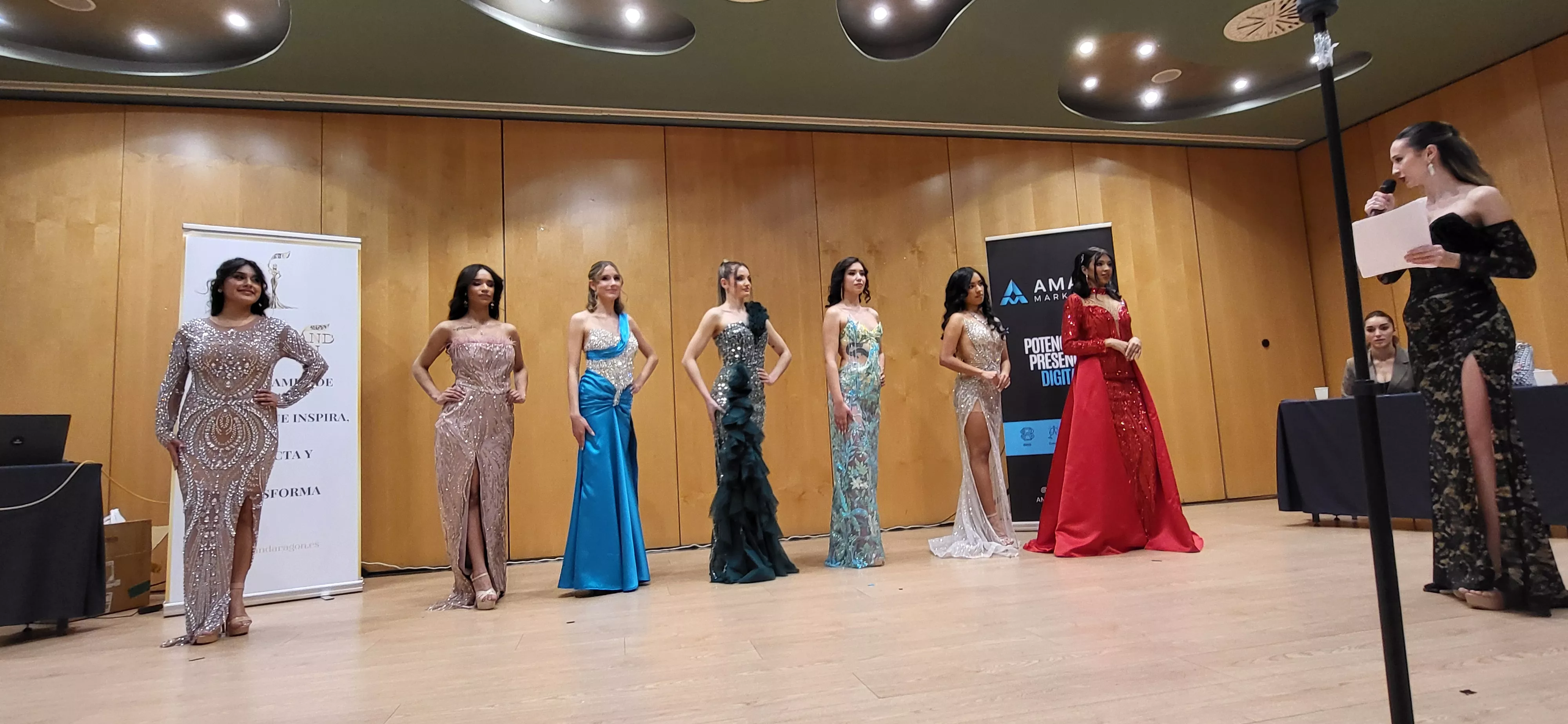 Gala para elegir a las representantes de Huesca en Miss Grand Aragón. Foto Mercedes Manterola