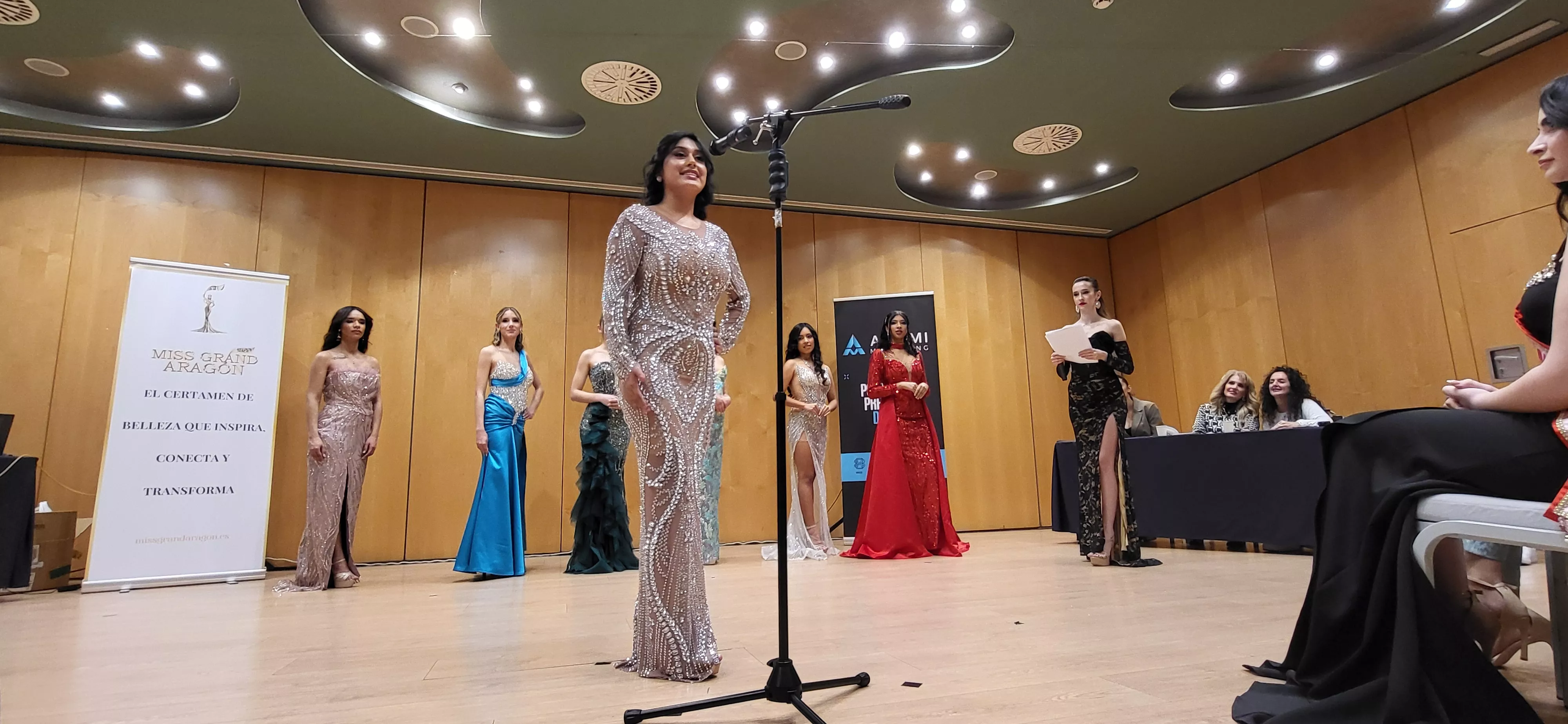 Gala para elegir a las representantes de Huesca en Miss Grand Aragón. Foto Mercedes Manterola