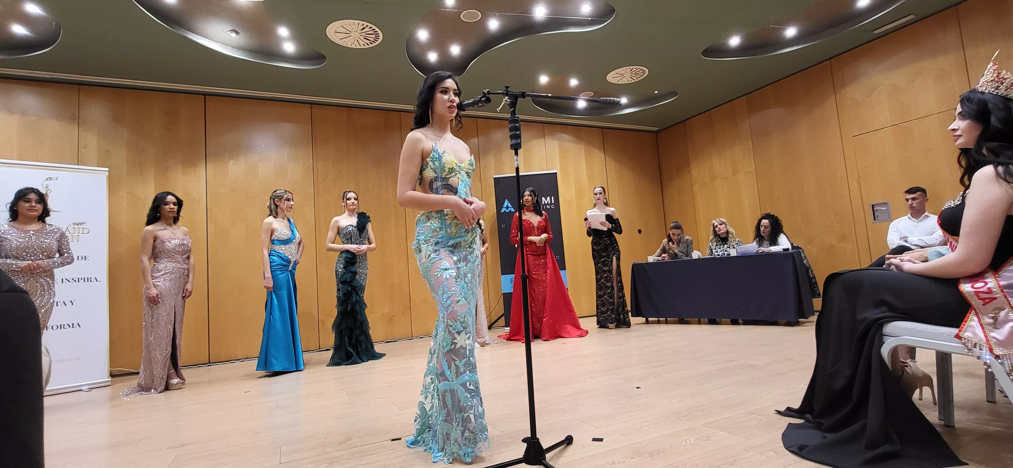 Gala para elegir a las representantes de Huesca en Miss Grand Aragón. Foto Mercedes Manterola
