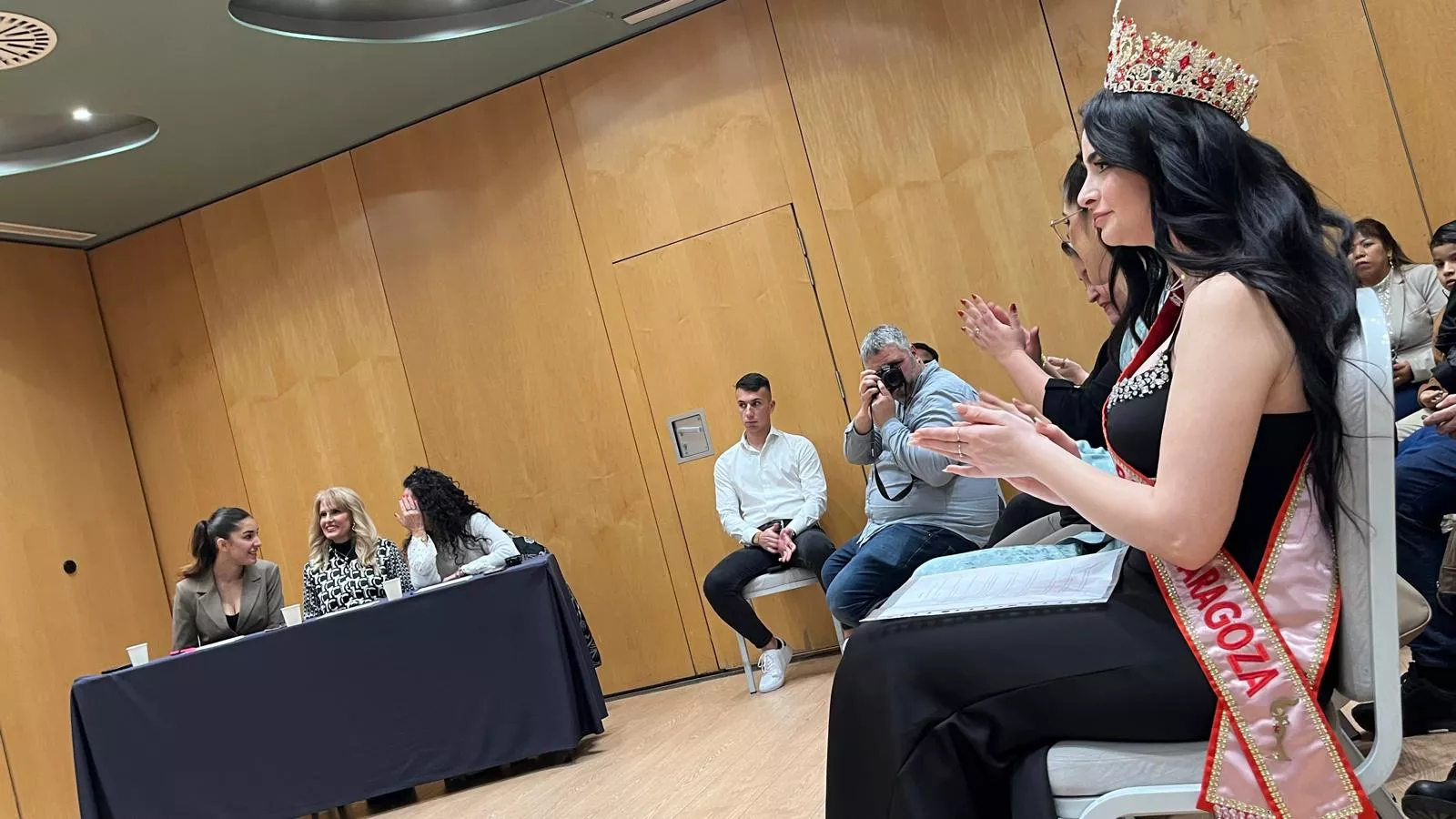 Gala para elegir a las representantes de Huesca en Miss Grand Aragón. Foto Mercedes Manterola