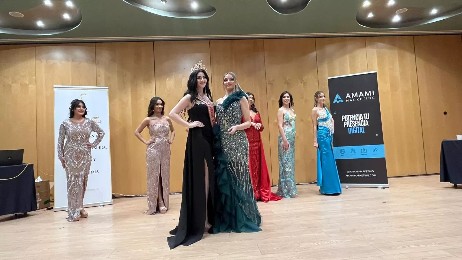 Gala para elegir a las representantes de Huesca en Miss Grand Aragón. Foto Mercedes Manterola