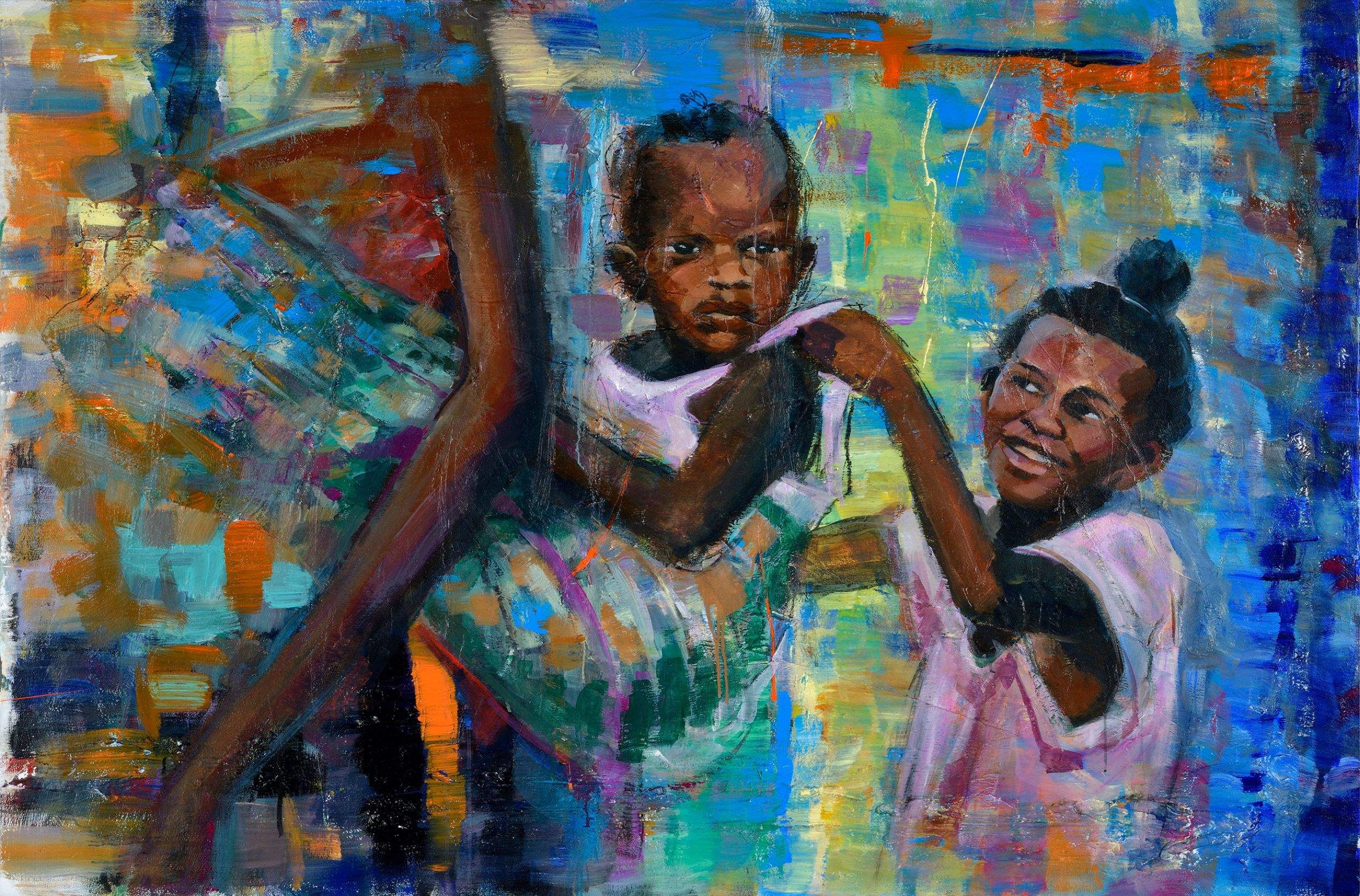 Pintura que se mostrará en la exposición colectiva