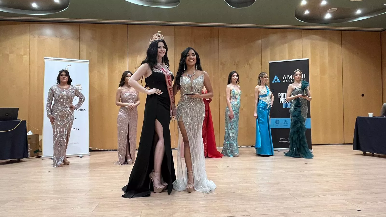 Gala para elegir a las representantes de Huesca en Miss Grand Aragón. Foto Mercedes Manterola