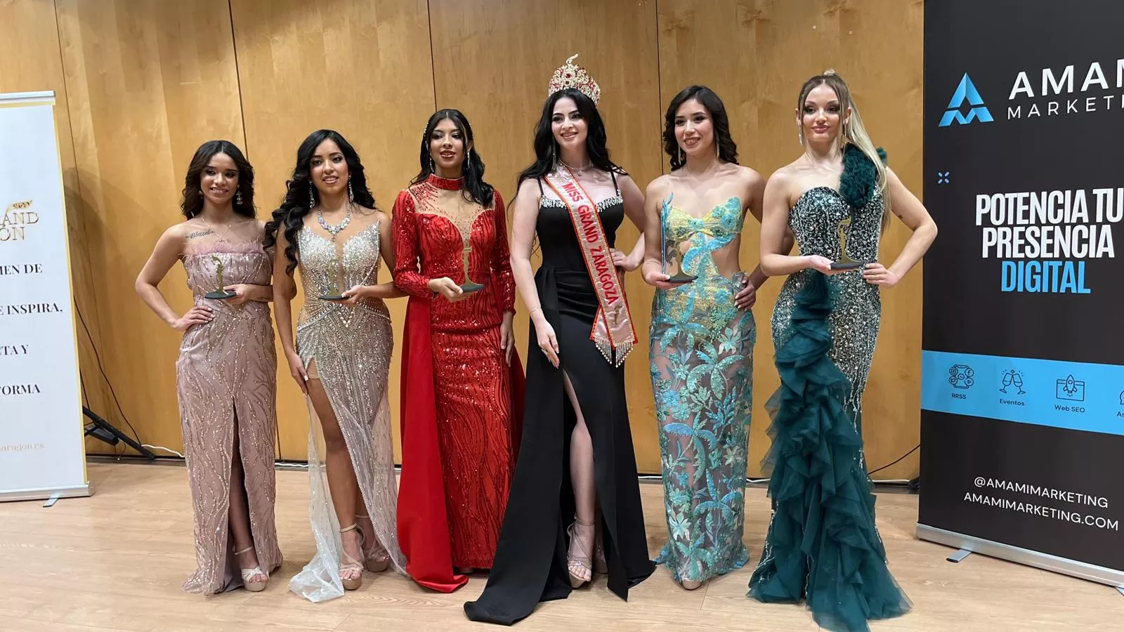 Gala para elegir a las representantes de Huesca en Miss Grand Aragón. Foto Mercedes Manterola