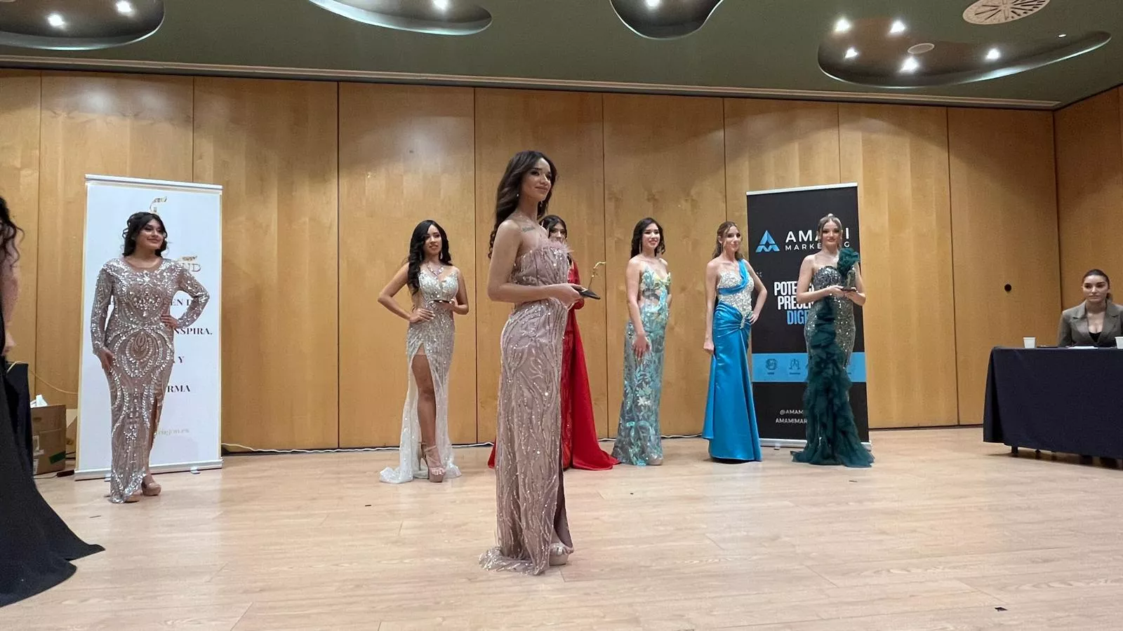 Gala para elegir a las representantes de Huesca en Miss Grand Aragón. Foto Mercedes Manterola