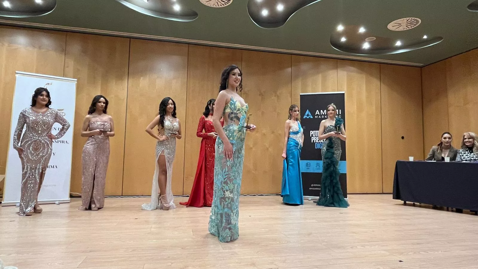 Gala para elegir a las representantes de Huesca en Miss Grand Aragón. Foto Mercedes Manterola