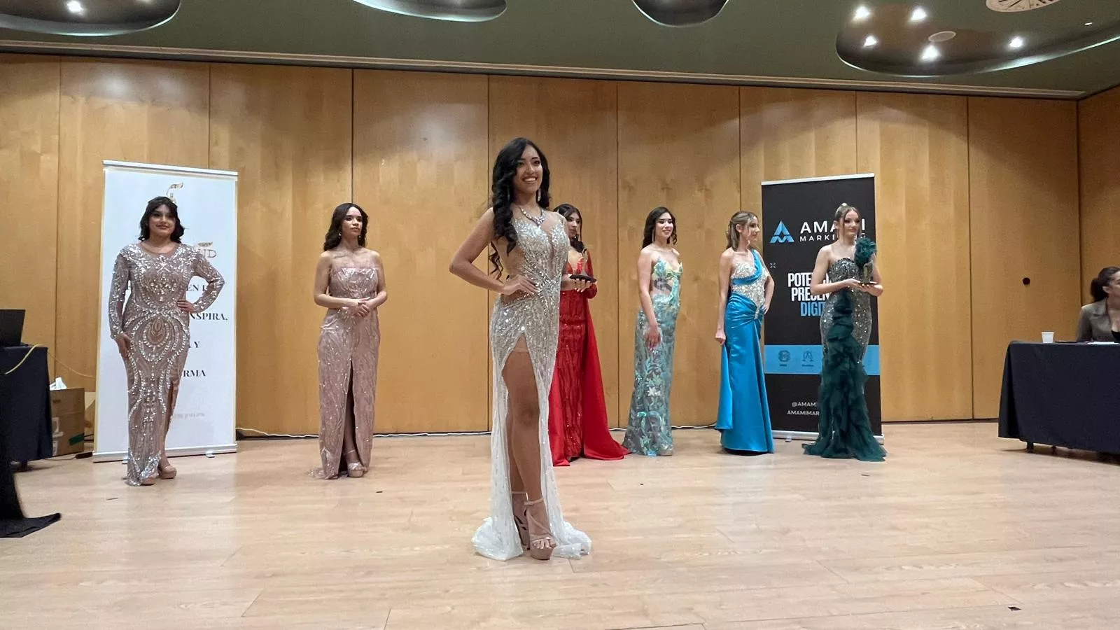 Gala para elegir a las representantes de Huesca en Miss Grand Aragón. Foto Mercedes Manterola