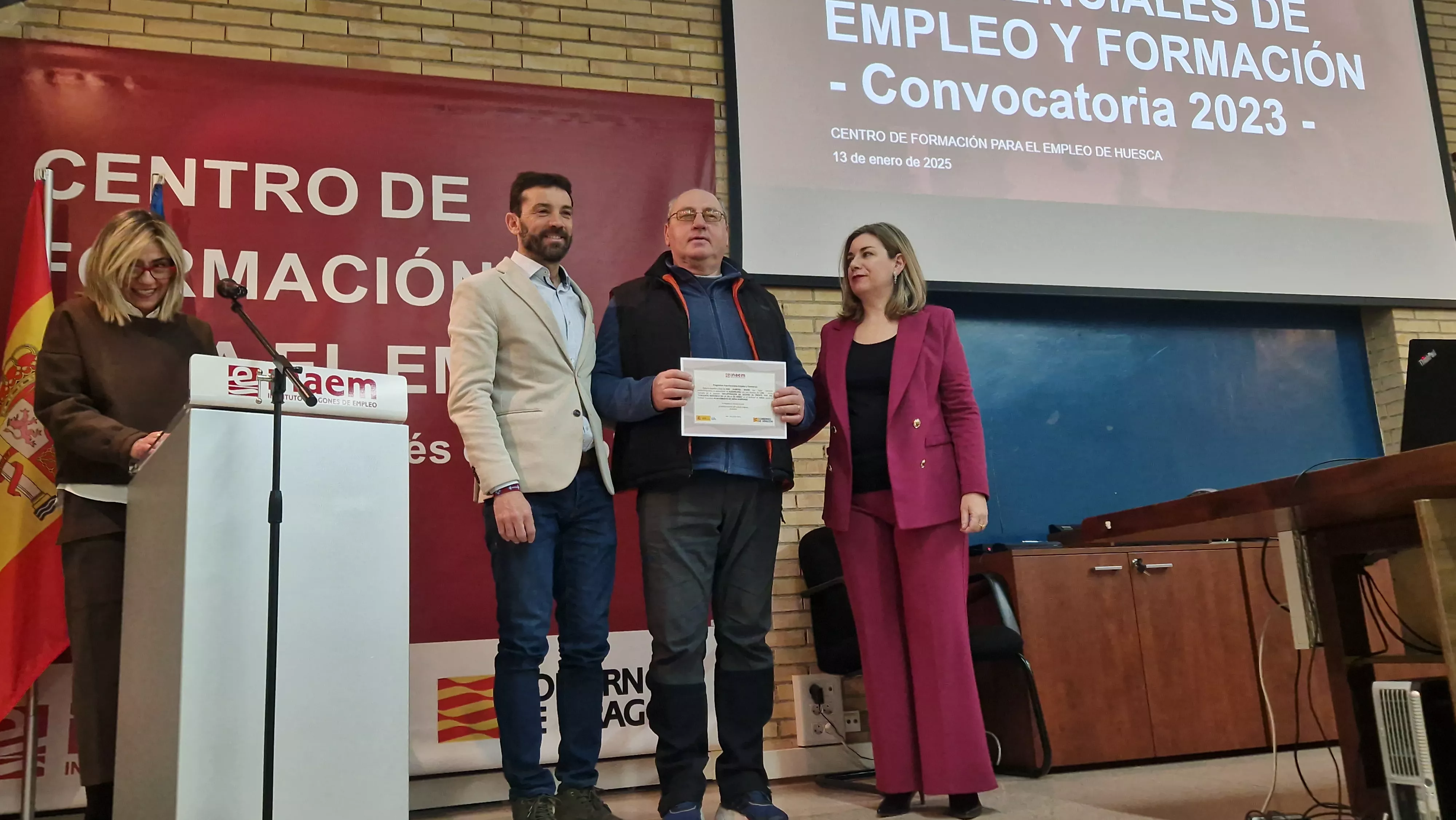 Clausura de programas experienciales en la provincia de Huesca. Foto Myriam Martínez